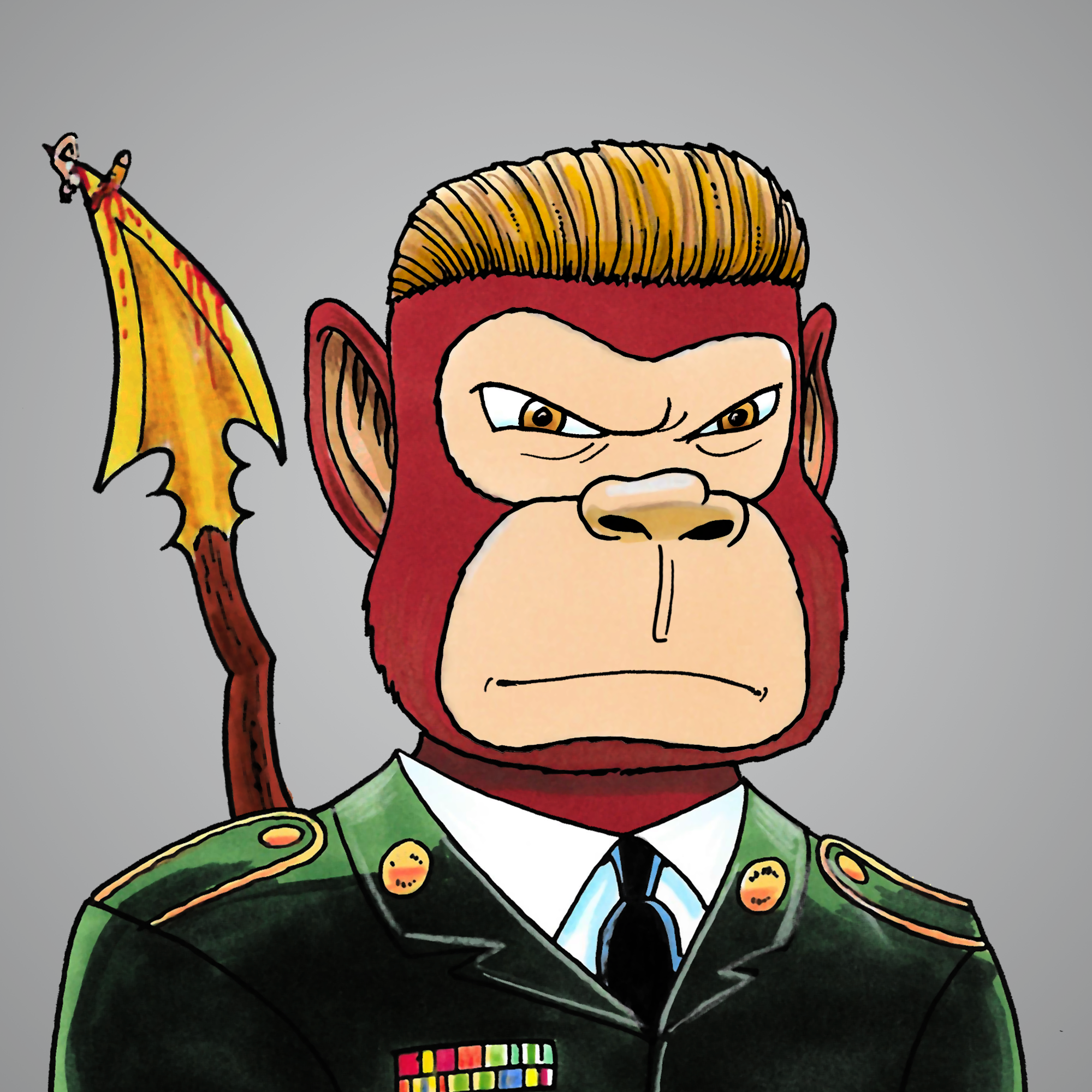 George Trosley - Jungle Freaks - Jungle Freak 8853 - NFT # 8853