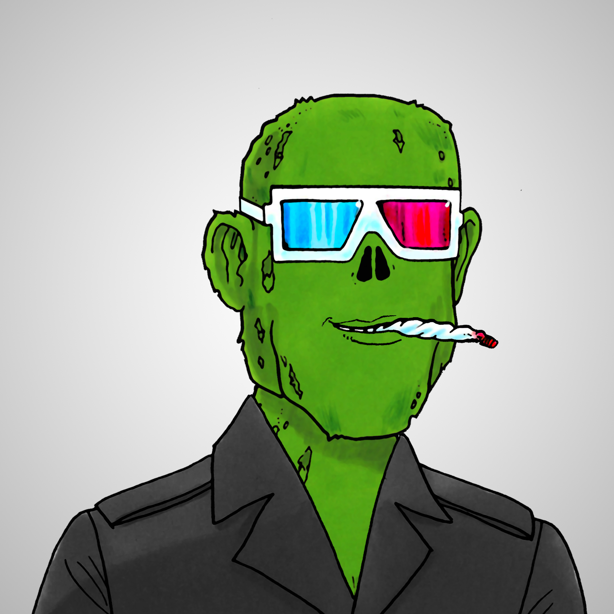 George Trosley - Jungle Freaks - Jungle Freak 8856 - NFT # 8856