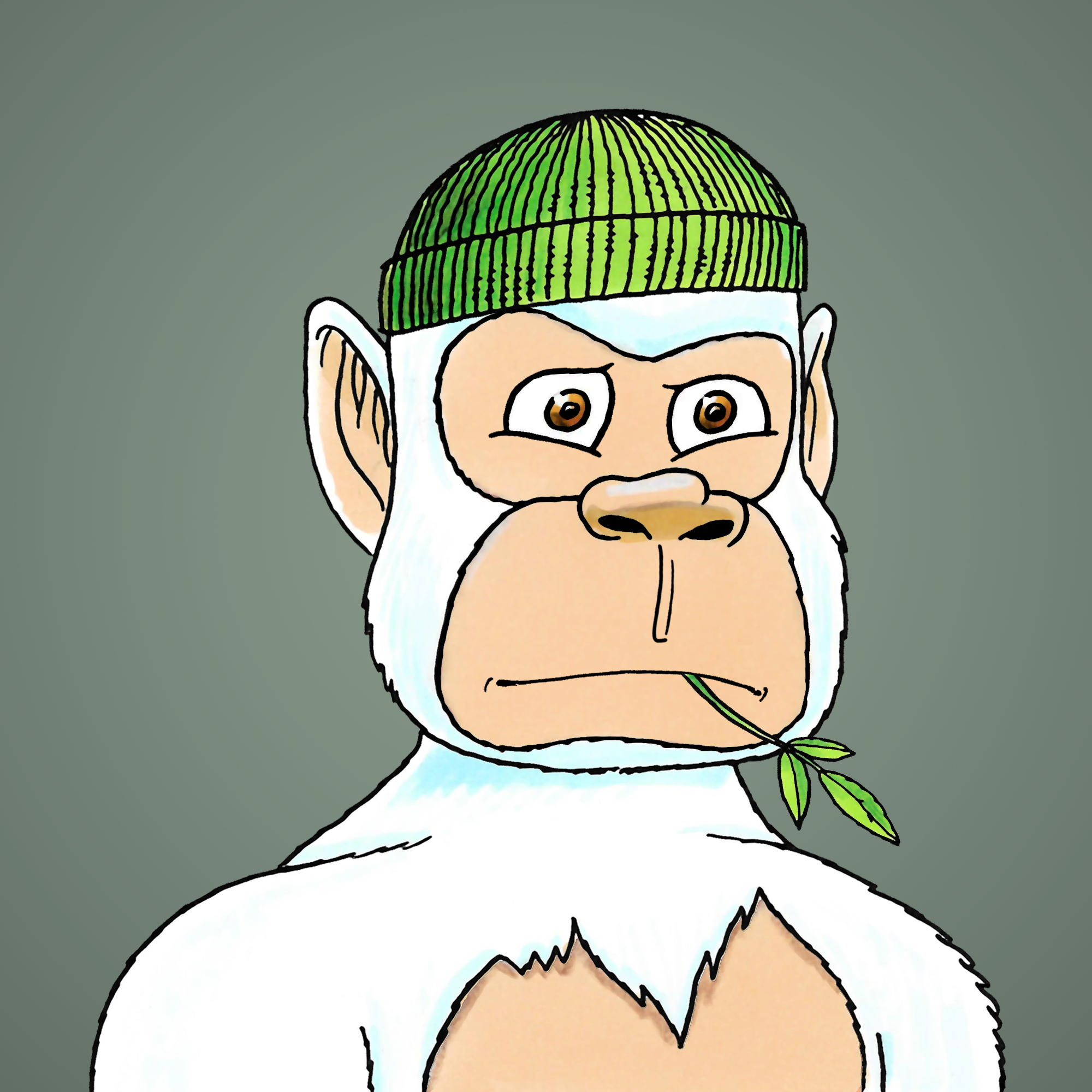 George Trosley - Jungle Freaks - Jungle Freak 8876 - NFT # 8876