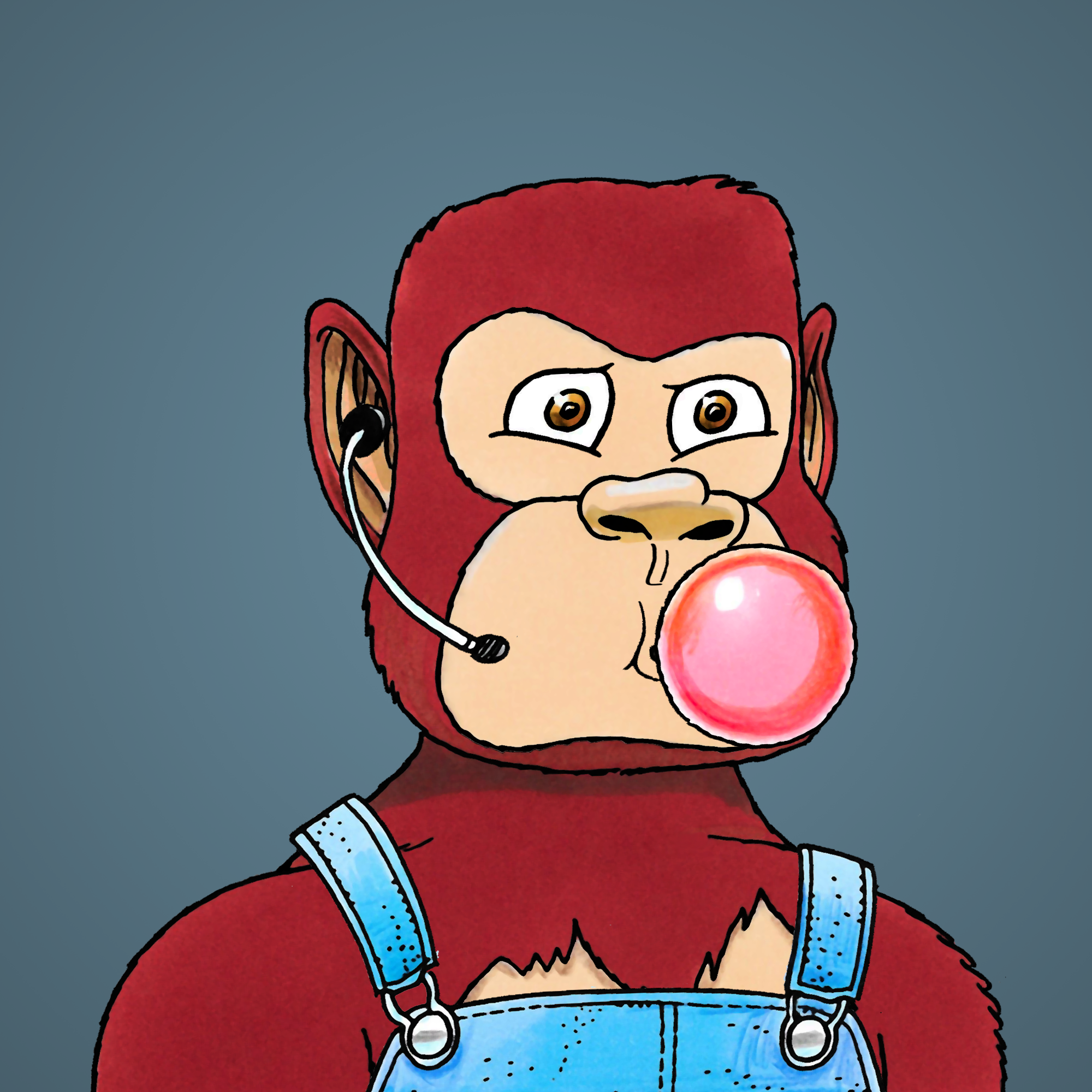 George Trosley - Jungle Freaks - Jungle Freak 888 - NFT # 888