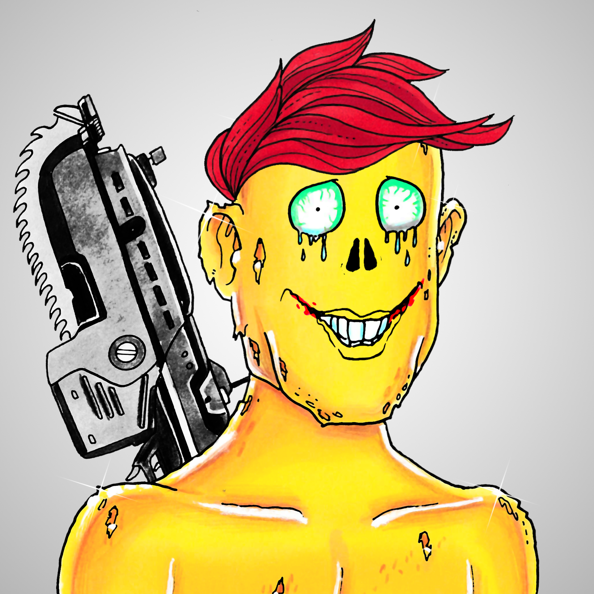 George Trosley - Jungle Freaks - Jungle Freak 890 - NFT # 890