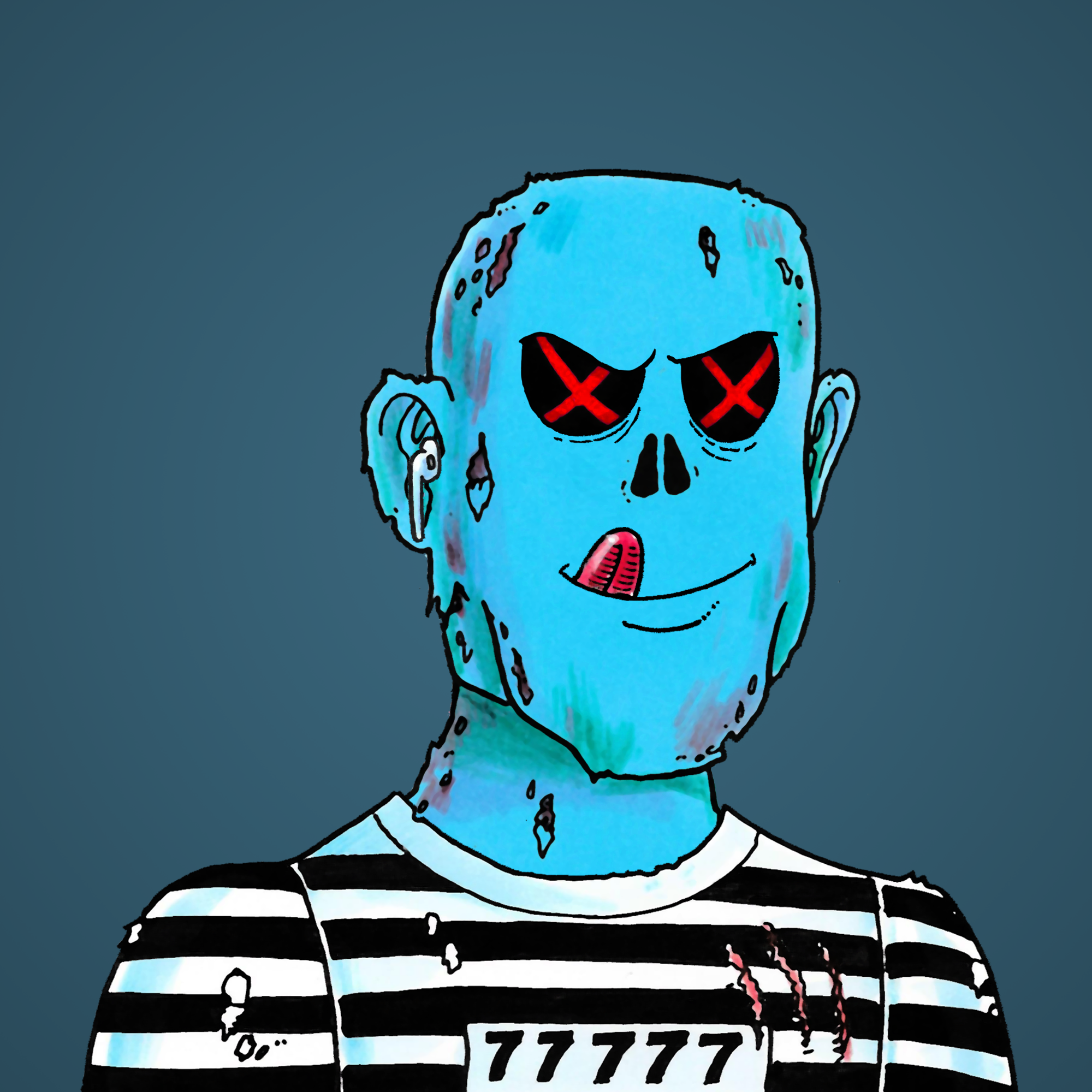 George Trosley - Jungle Freaks - Jungle Freak 8900 - NFT # 8900