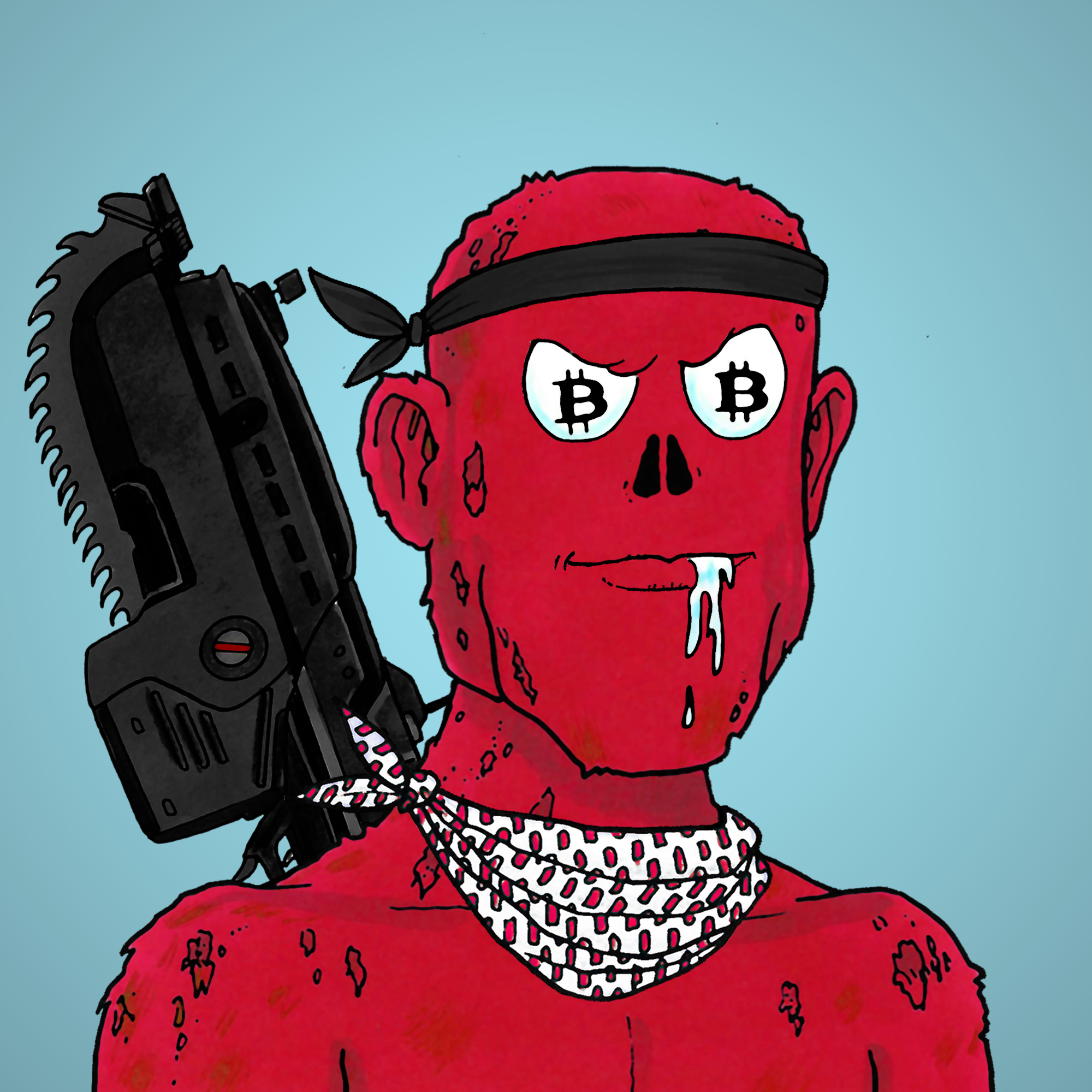 George Trosley - Jungle Freaks - Jungle Freak 8912 - NFT # 8912