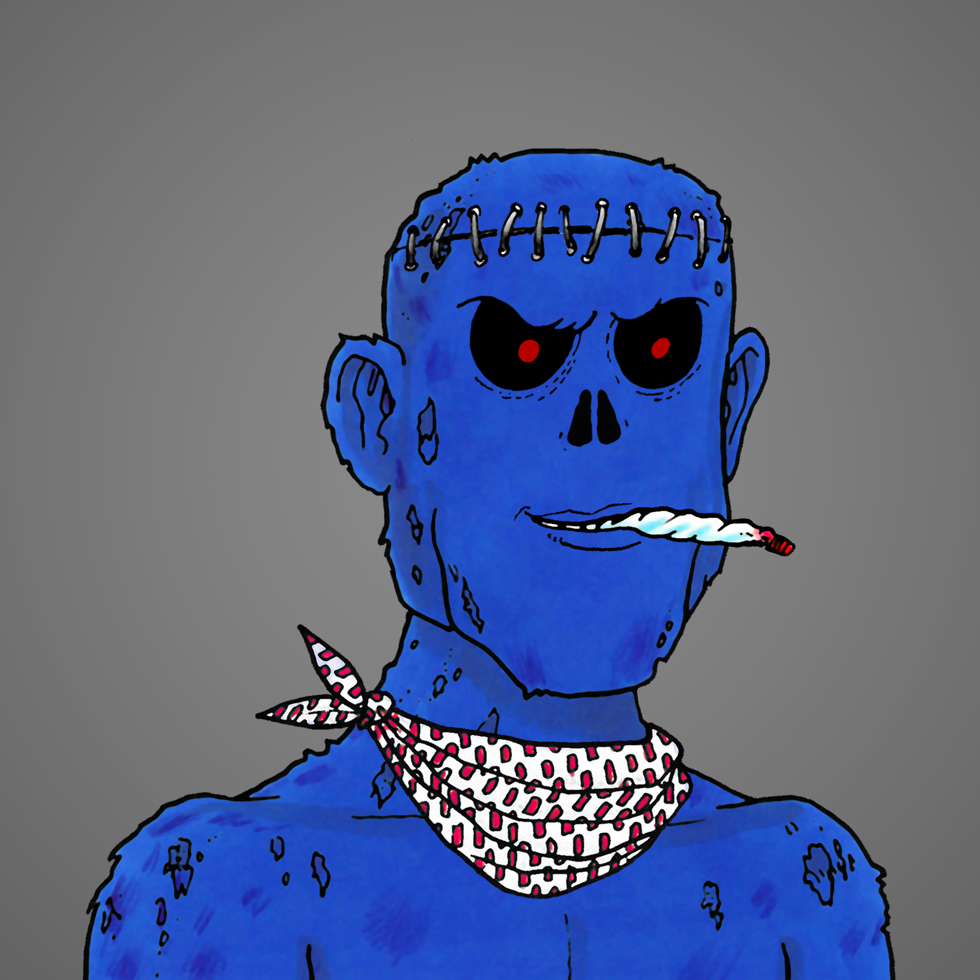 George Trosley - Jungle Freaks - Jungle Freak 892 - NFT # 892