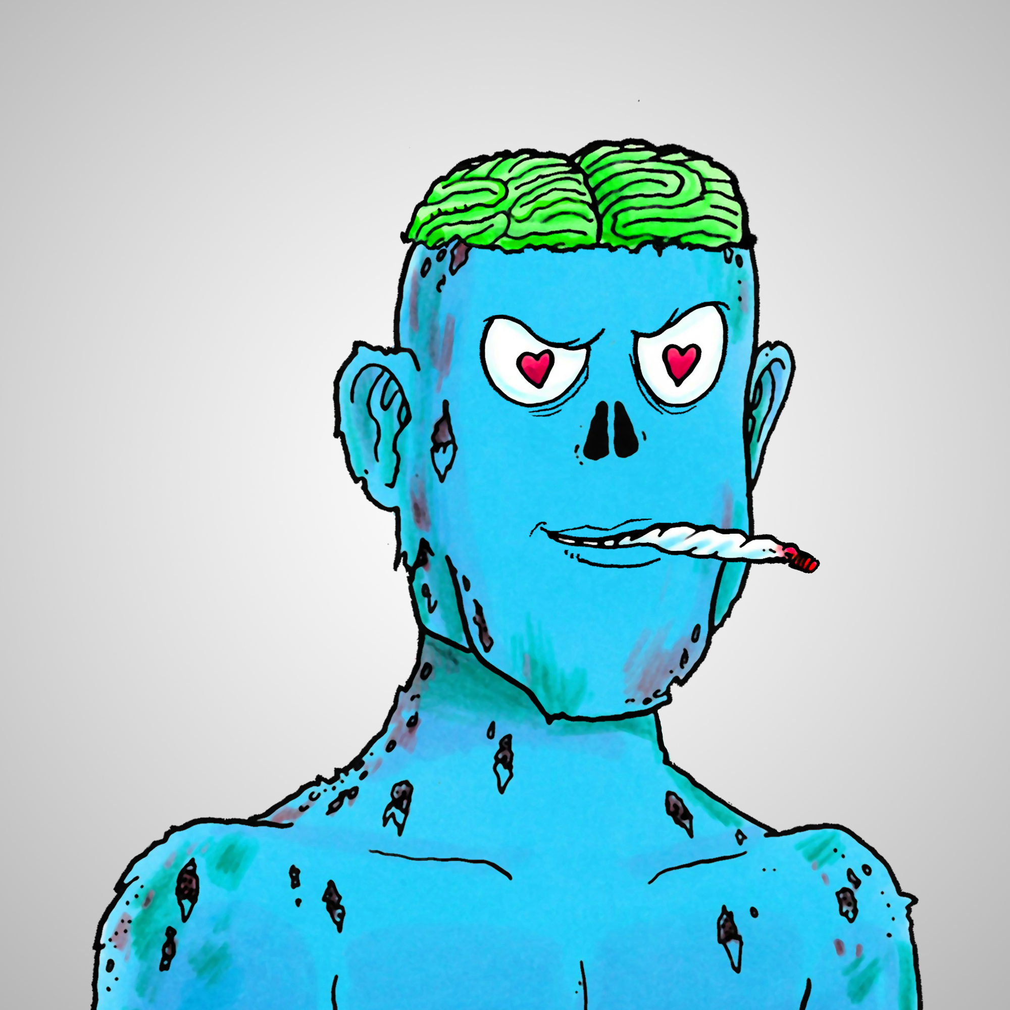 George Trosley - Jungle Freaks - Jungle Freak 8921 - NFT # 8921