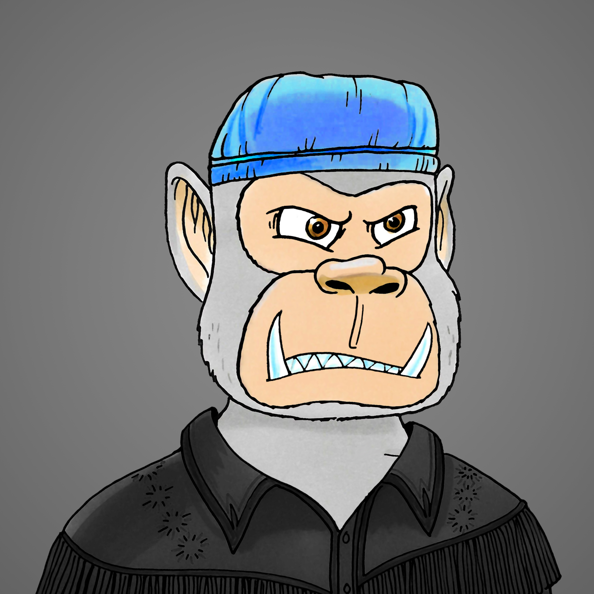 George Trosley - Jungle Freaks - Jungle Freak 893 - NFT # 893