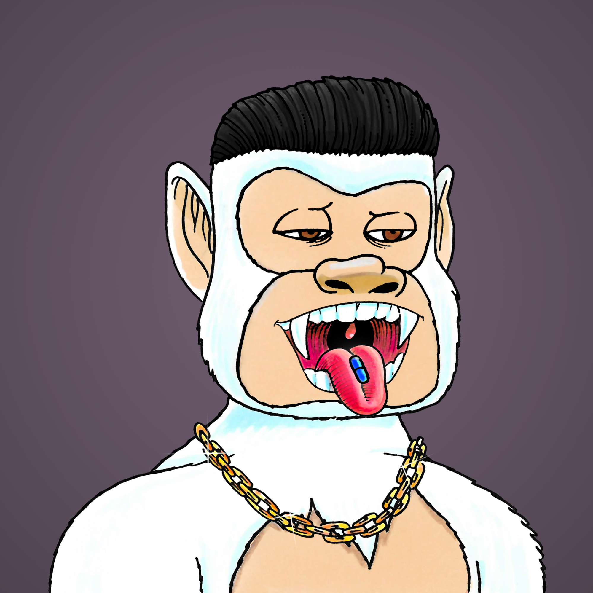 George Trosley - Jungle Freaks - Jungle Freak 894 - NFT # 894