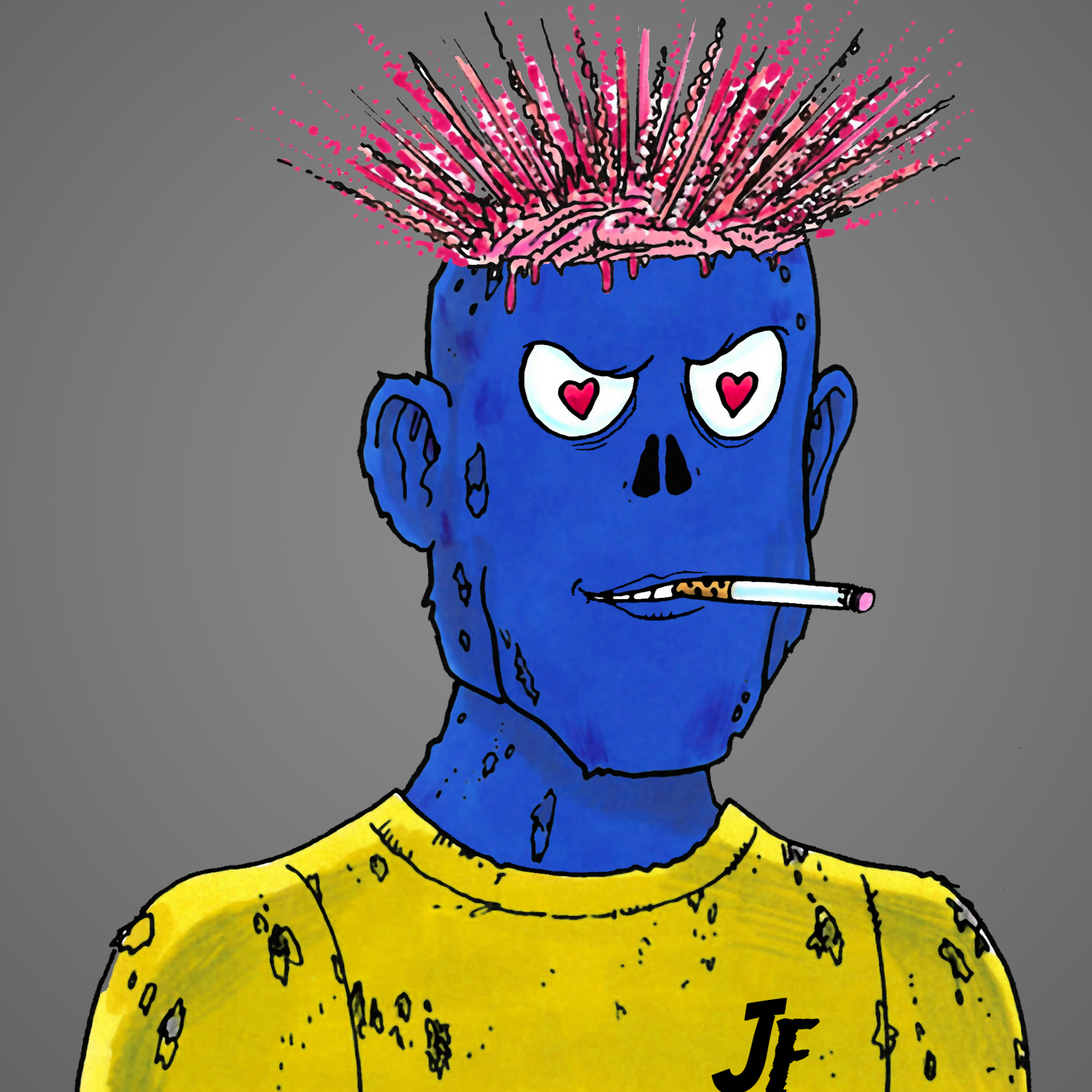 George Trosley - Jungle Freaks - Jungle Freak 8951 - NFT # 8951