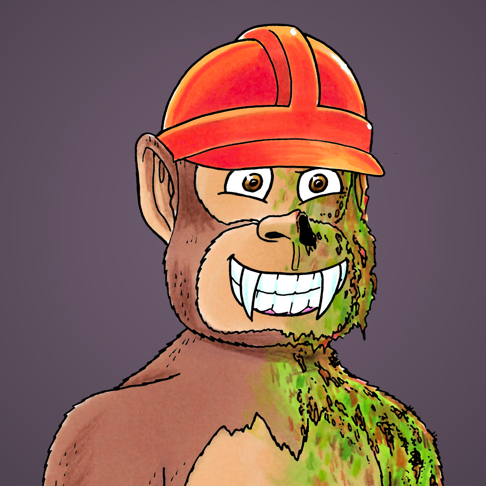 George Trosley - Jungle Freaks - Jungle Freak 8957 - NFT # 8957