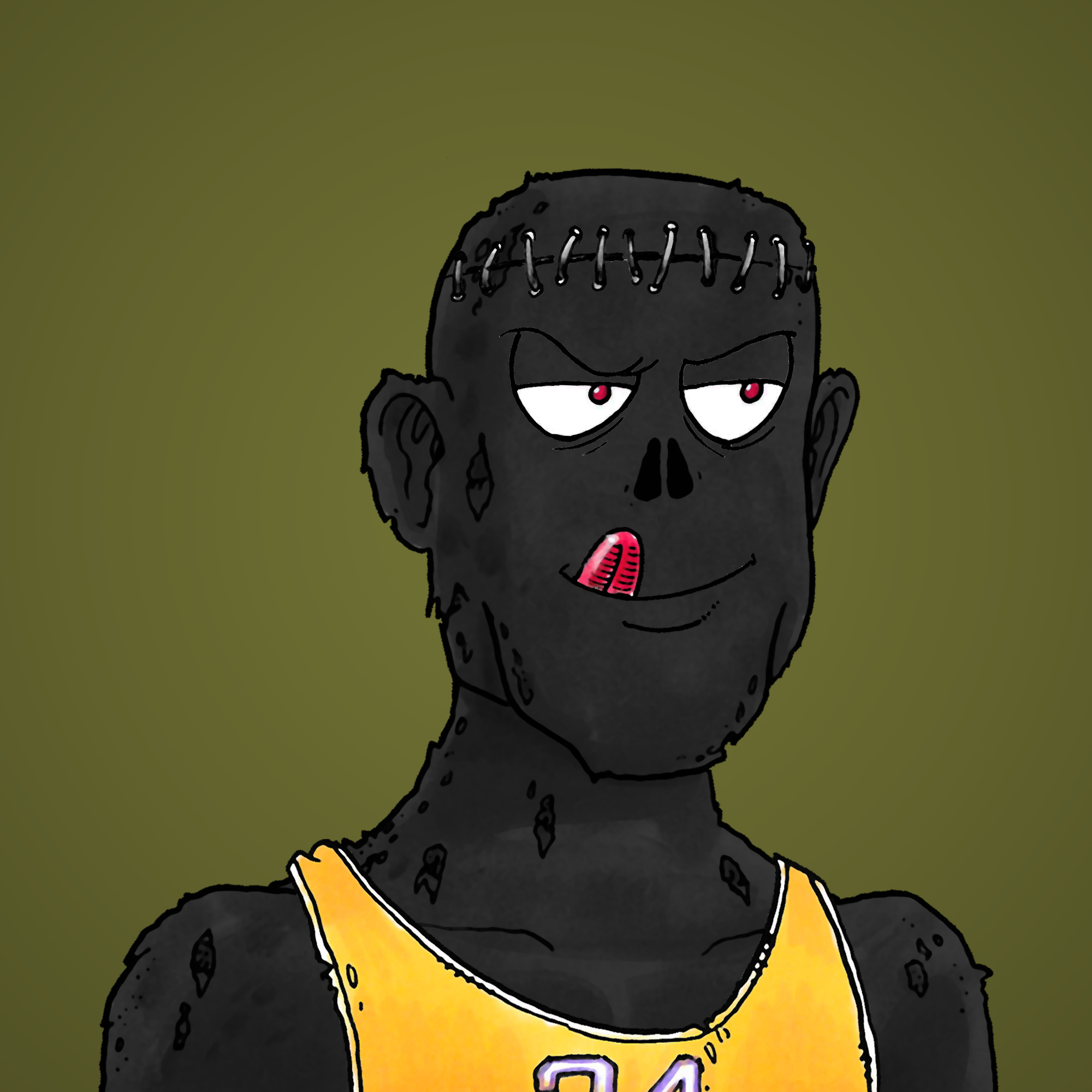 George Trosley - Jungle Freaks - Jungle Freak 897 - NFT # 897