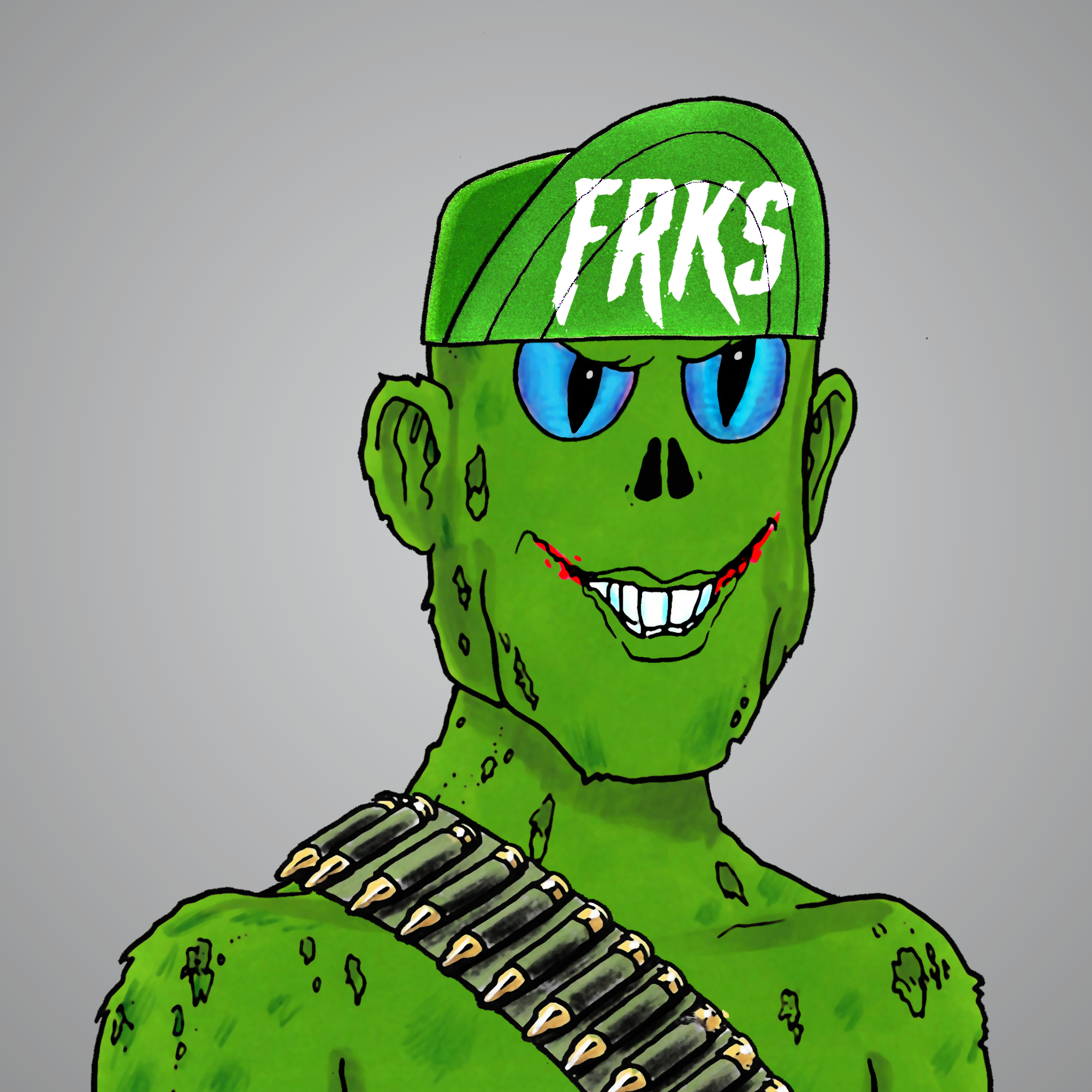 George Trosley - Jungle Freaks - Jungle Freak 8983 - NFT # 8983