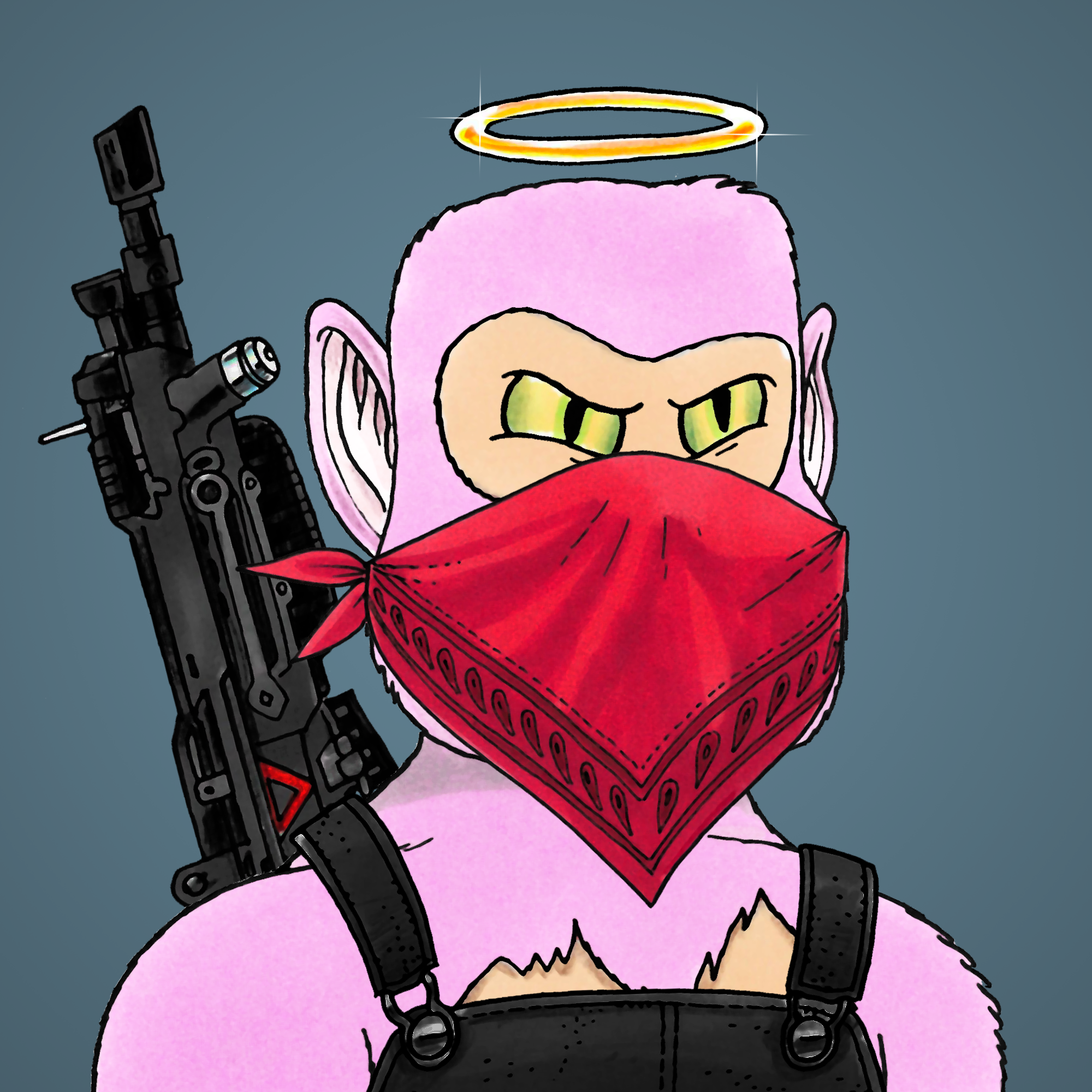 George Trosley - Jungle Freaks - Jungle Freak 9002 - NFT # 9002