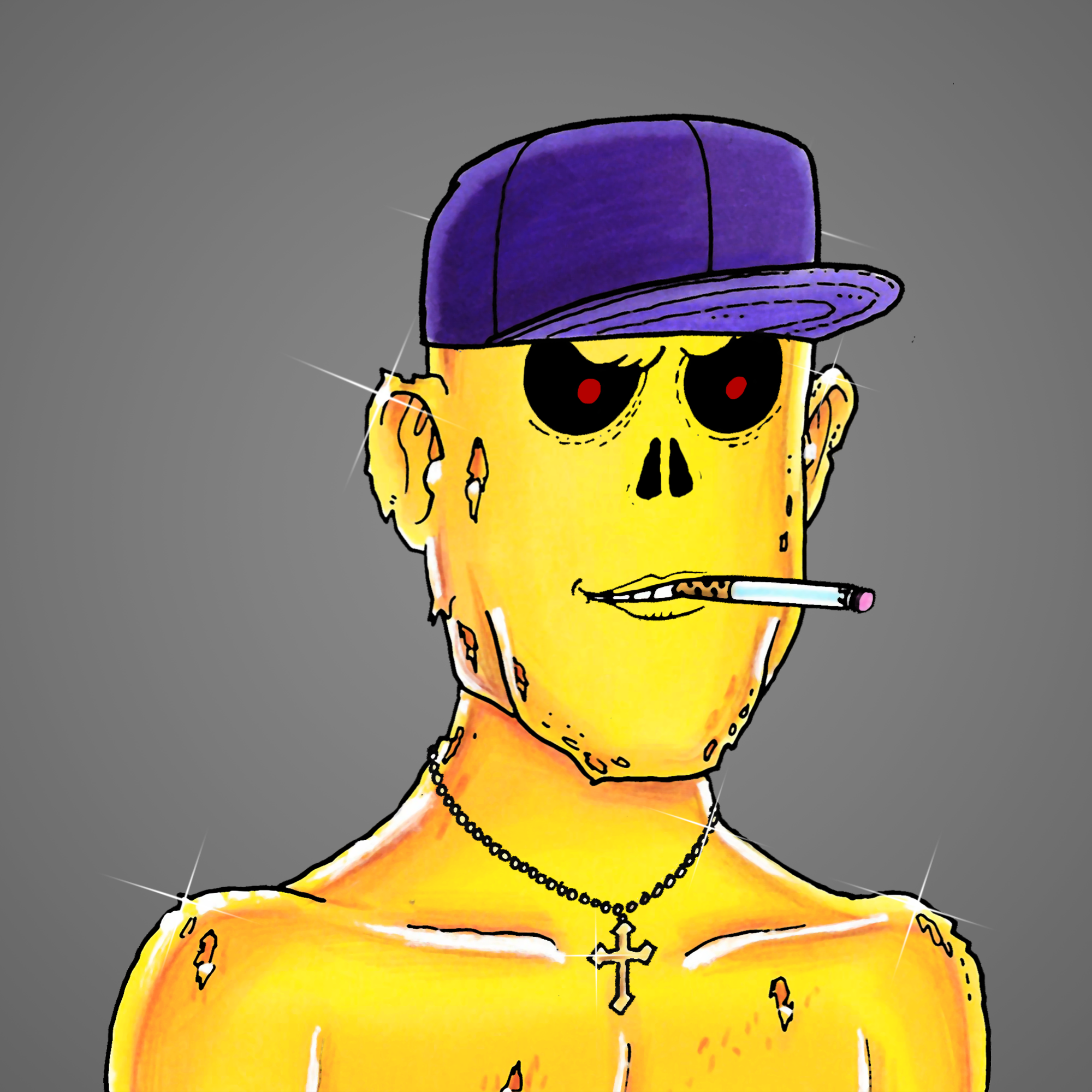 George Trosley - Jungle Freaks - Jungle Freak 9003 - NFT # 9003