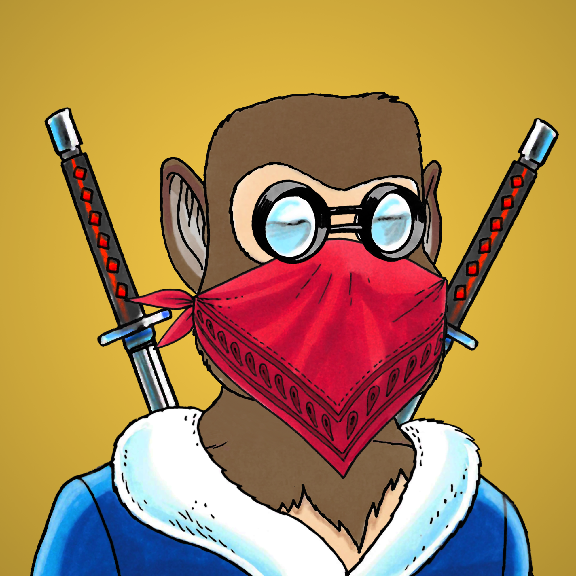 George Trosley - Jungle Freaks - Jungle Freak 9010 - NFT # 9010