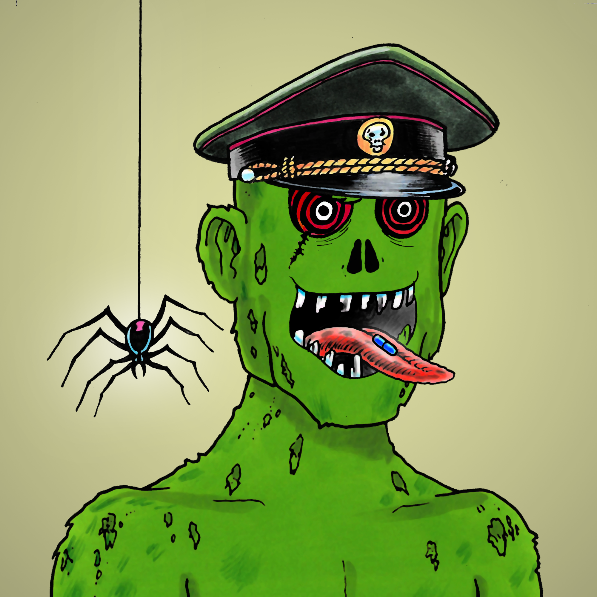 George Trosley - Jungle Freaks - Jungle Freak 9019 - NFT # 9019