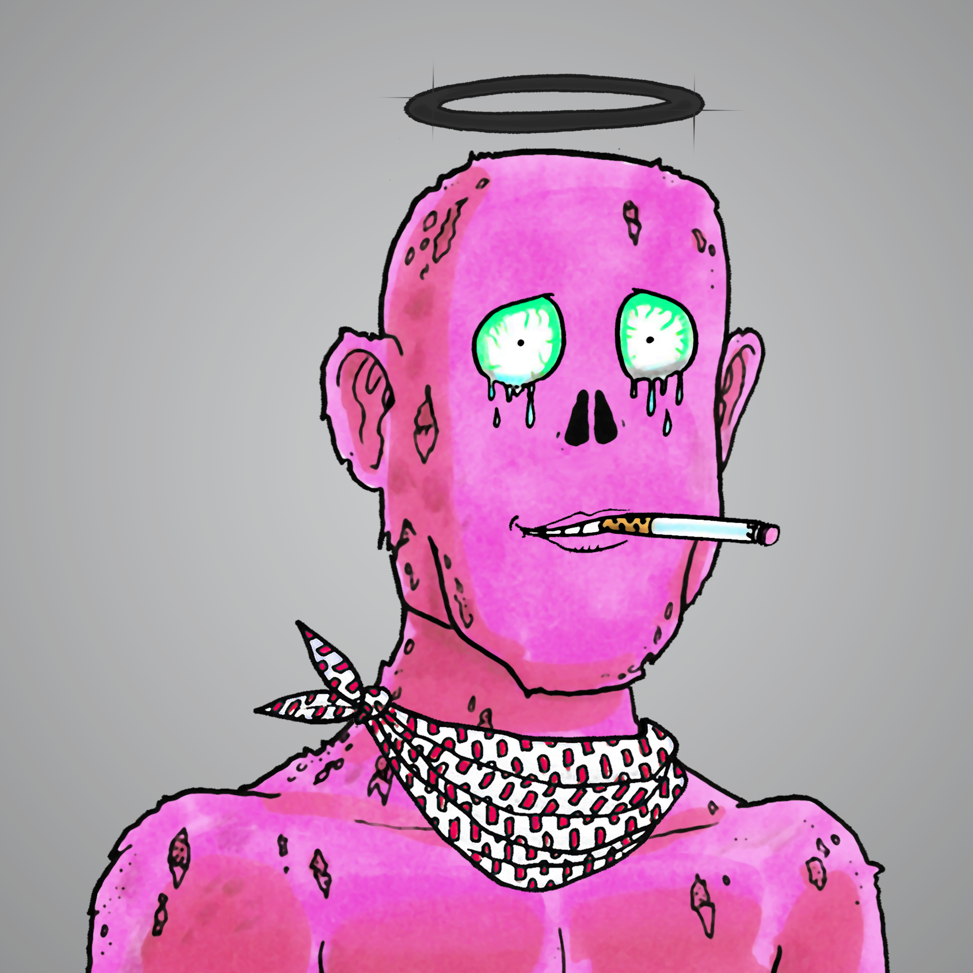 George Trosley - Jungle Freaks - Jungle Freak 902 - NFT # 902