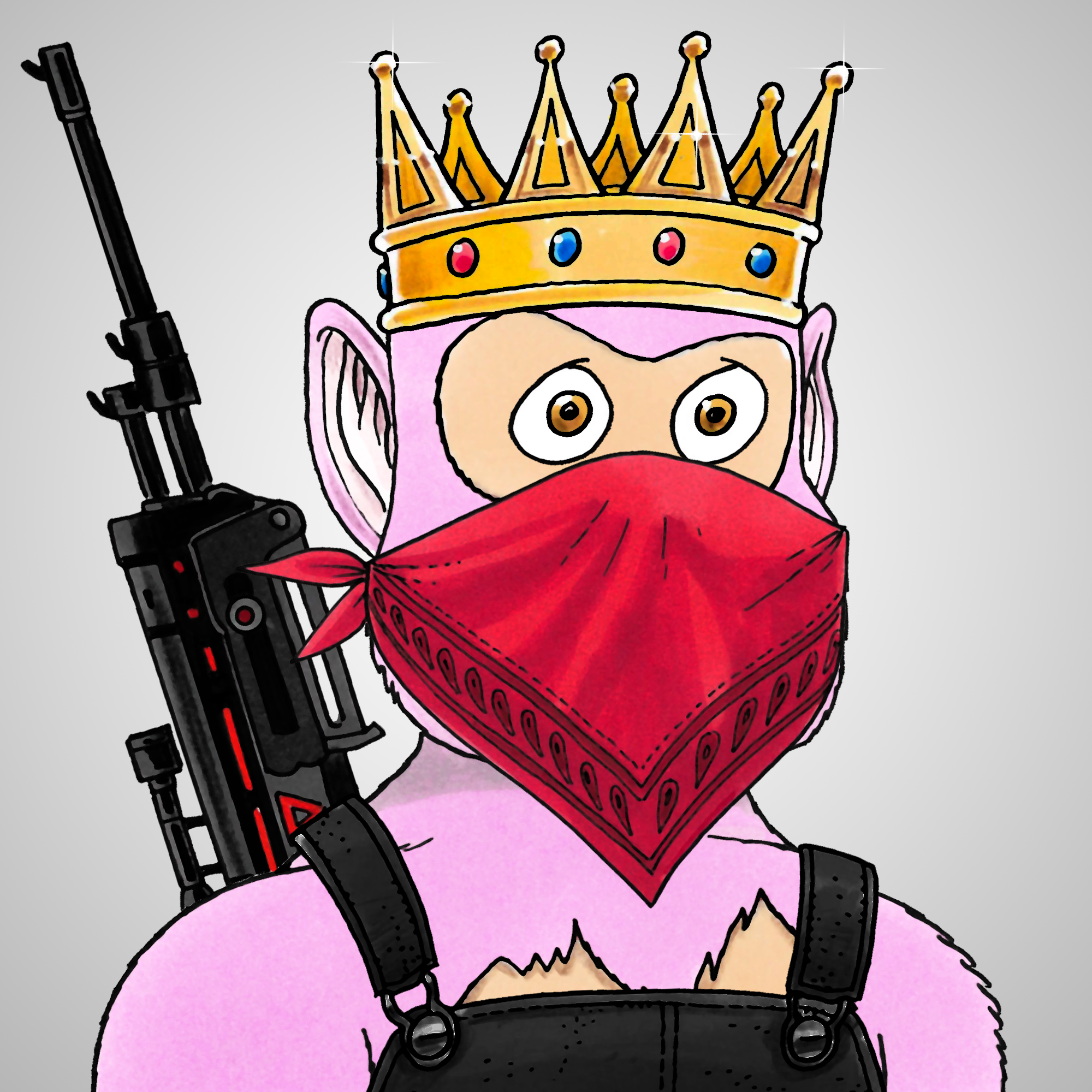 George Trosley - Jungle Freaks - Jungle Freak 9026 - NFT # 9026