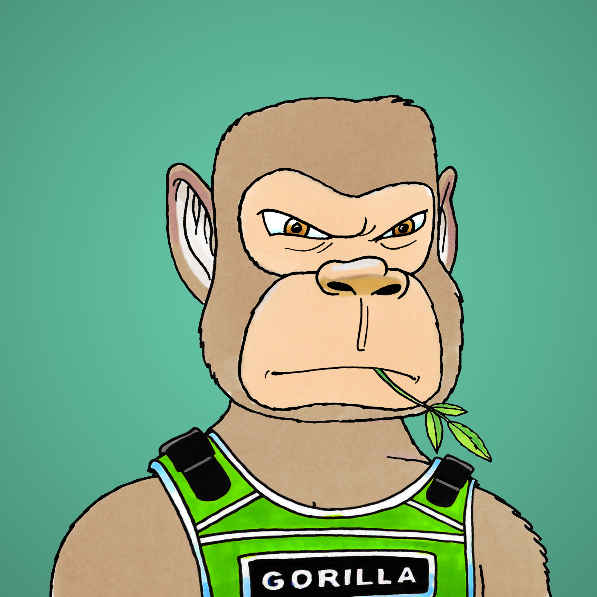 George Trosley - Jungle Freaks - Jungle Freak 9028 - NFT # 9028