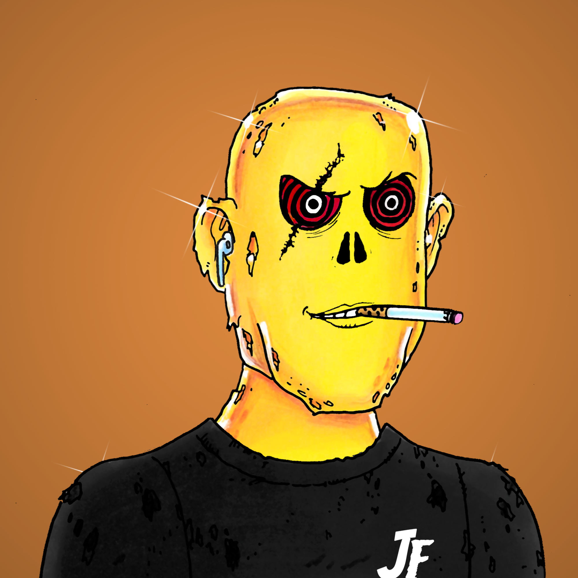 George Trosley - Jungle Freaks - Jungle Freak 9036 - NFT # 9036