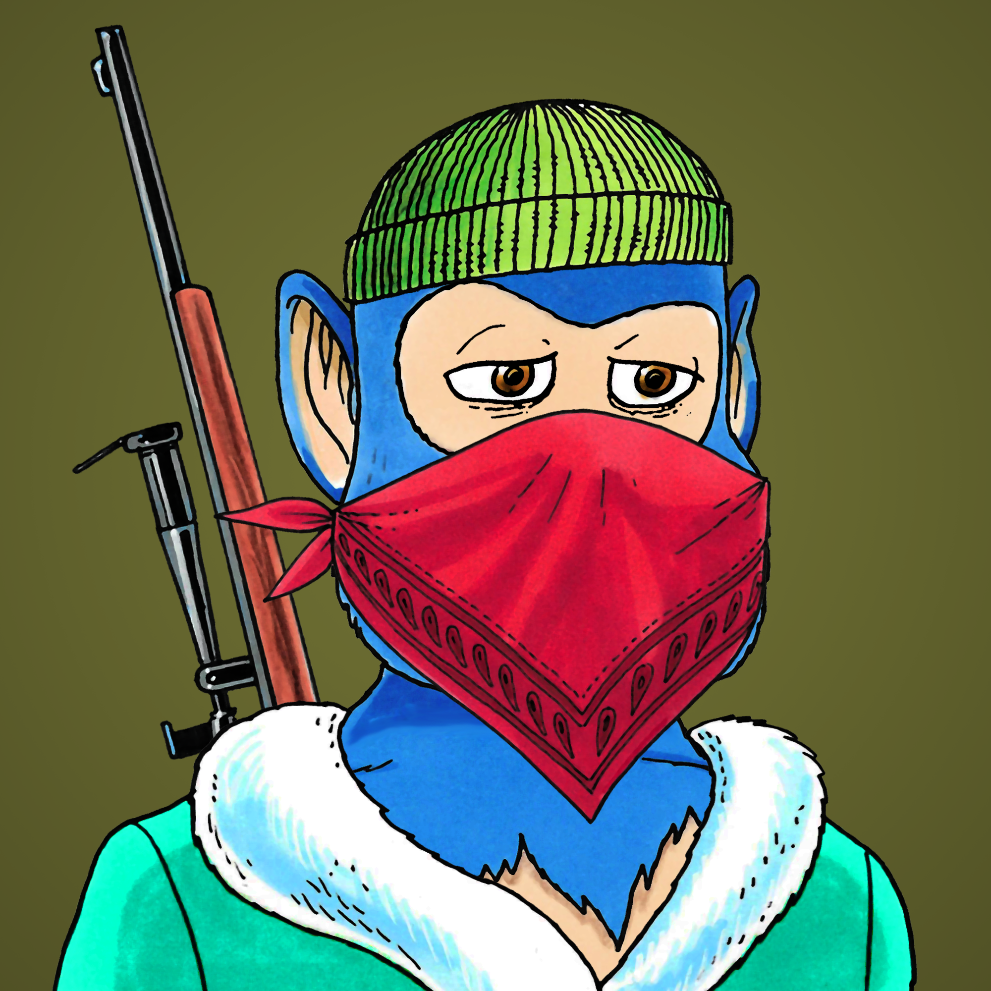 George Trosley - Jungle Freaks - Jungle Freak 904 - NFT # 904