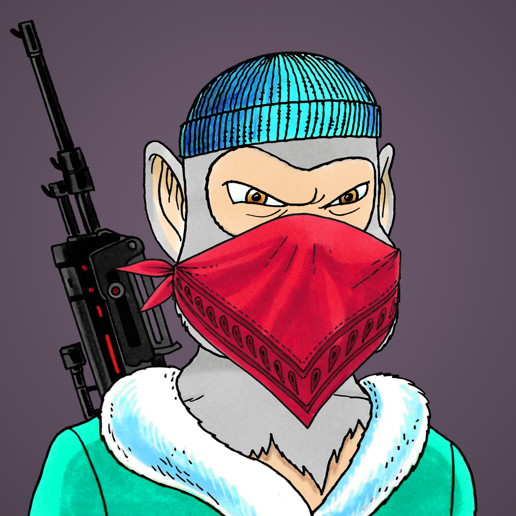 George Trosley - Jungle Freaks - Jungle Freak 905 - NFT # 905