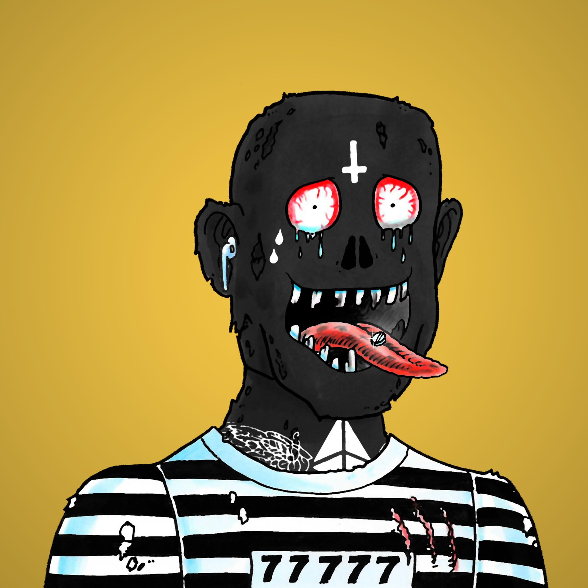 George Trosley - Jungle Freaks - Jungle Freak 907 - NFT # 907