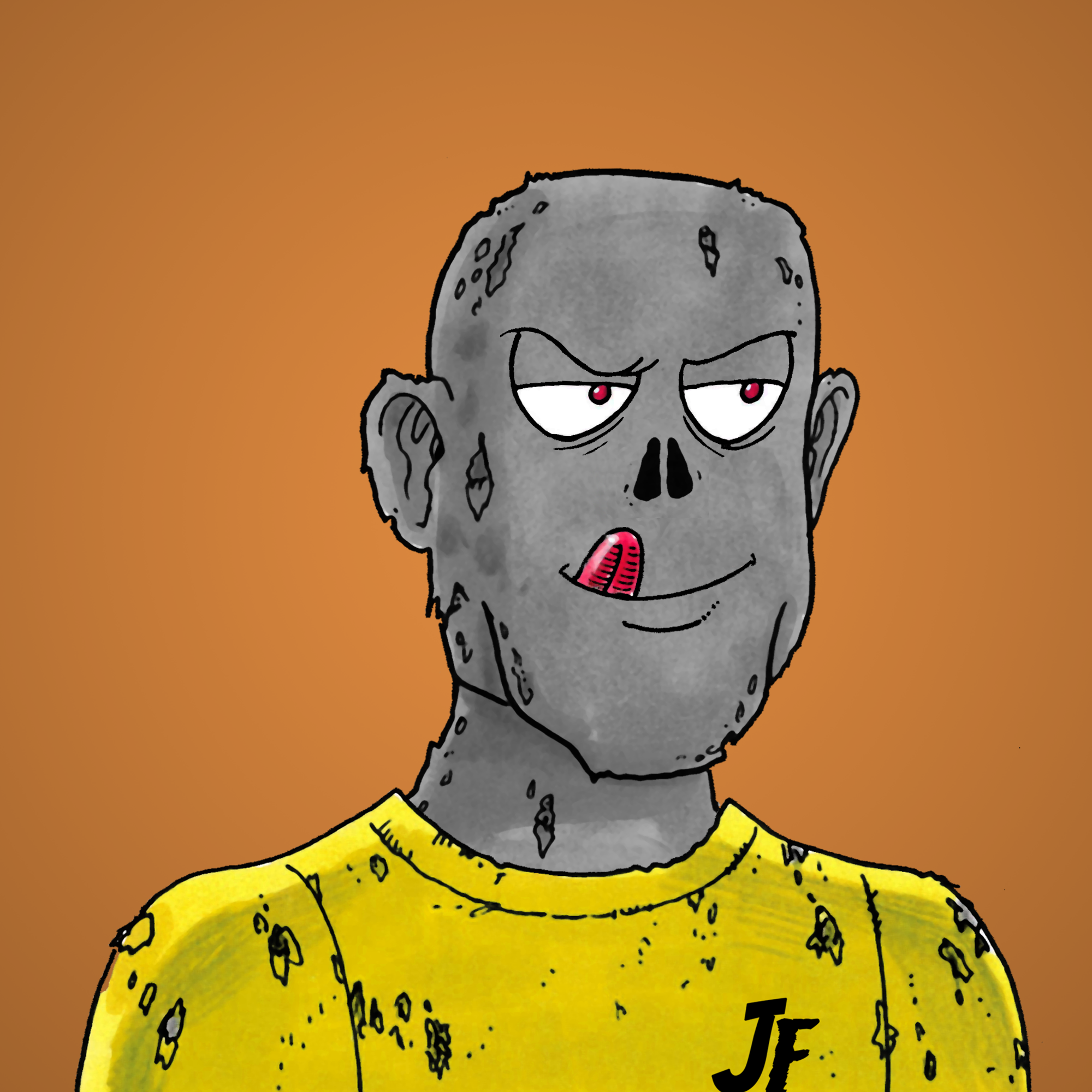 George Trosley - Jungle Freaks - Jungle Freak 908 - NFT # 908