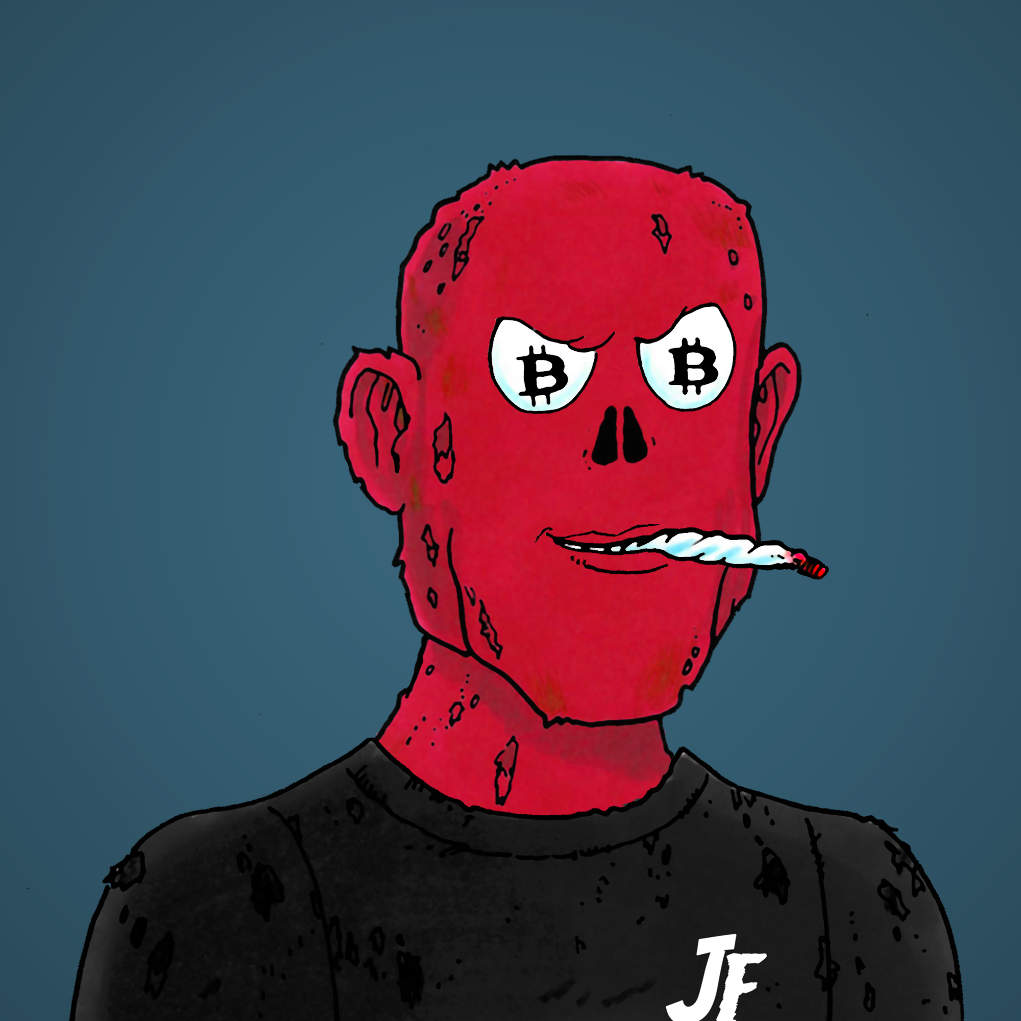 George Trosley - Jungle Freaks - Jungle Freak 9081 - NFT # 9081