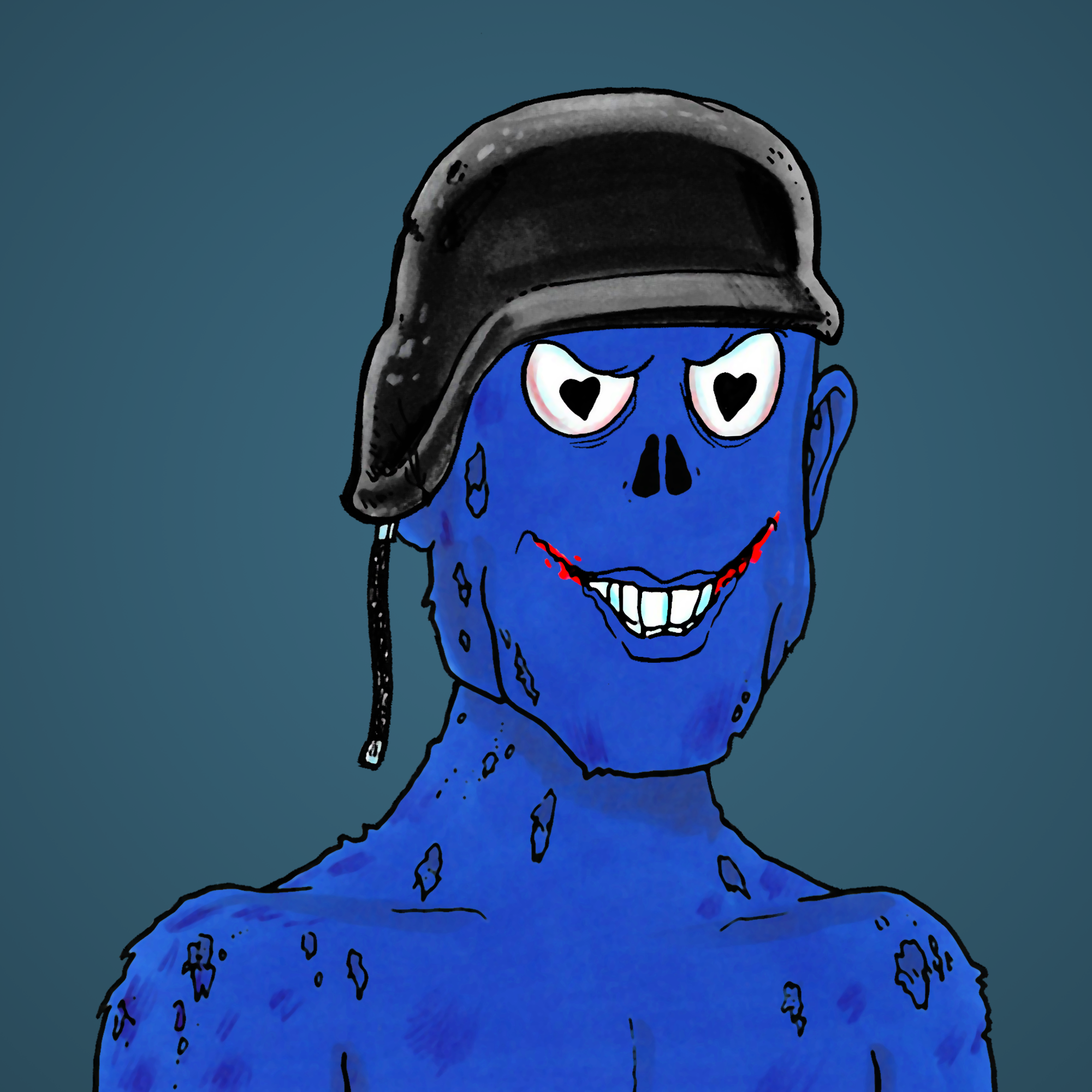 George Trosley - Jungle Freaks - Jungle Freak 9095 - NFT # 9095