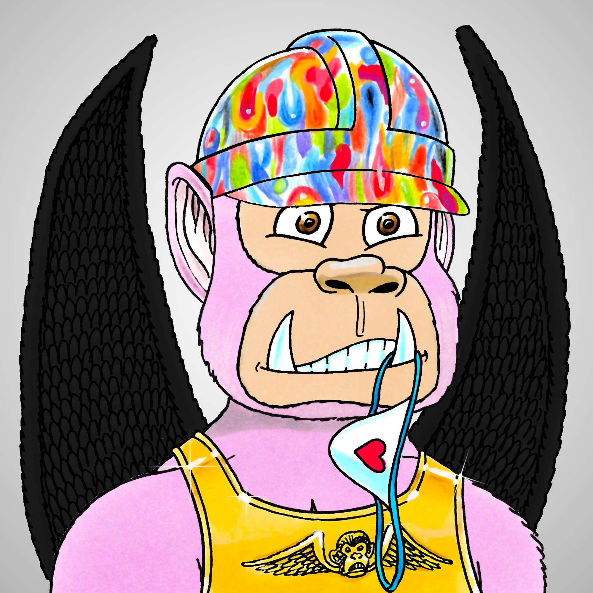 George Trosley - Jungle Freaks - Jungle Freak 91 - NFT # 91