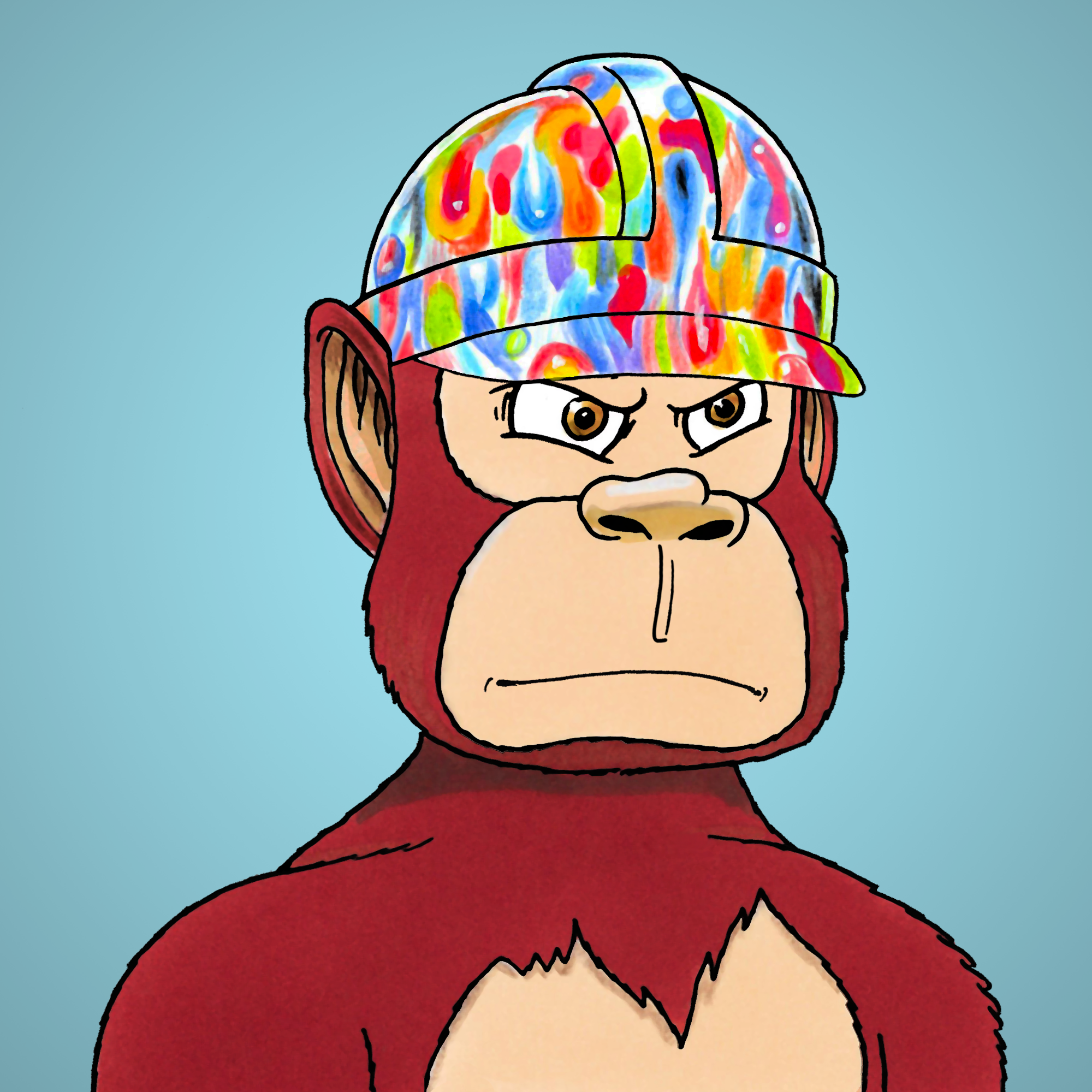 George Trosley - Jungle Freaks - Jungle Freak 9113 - NFT # 9113