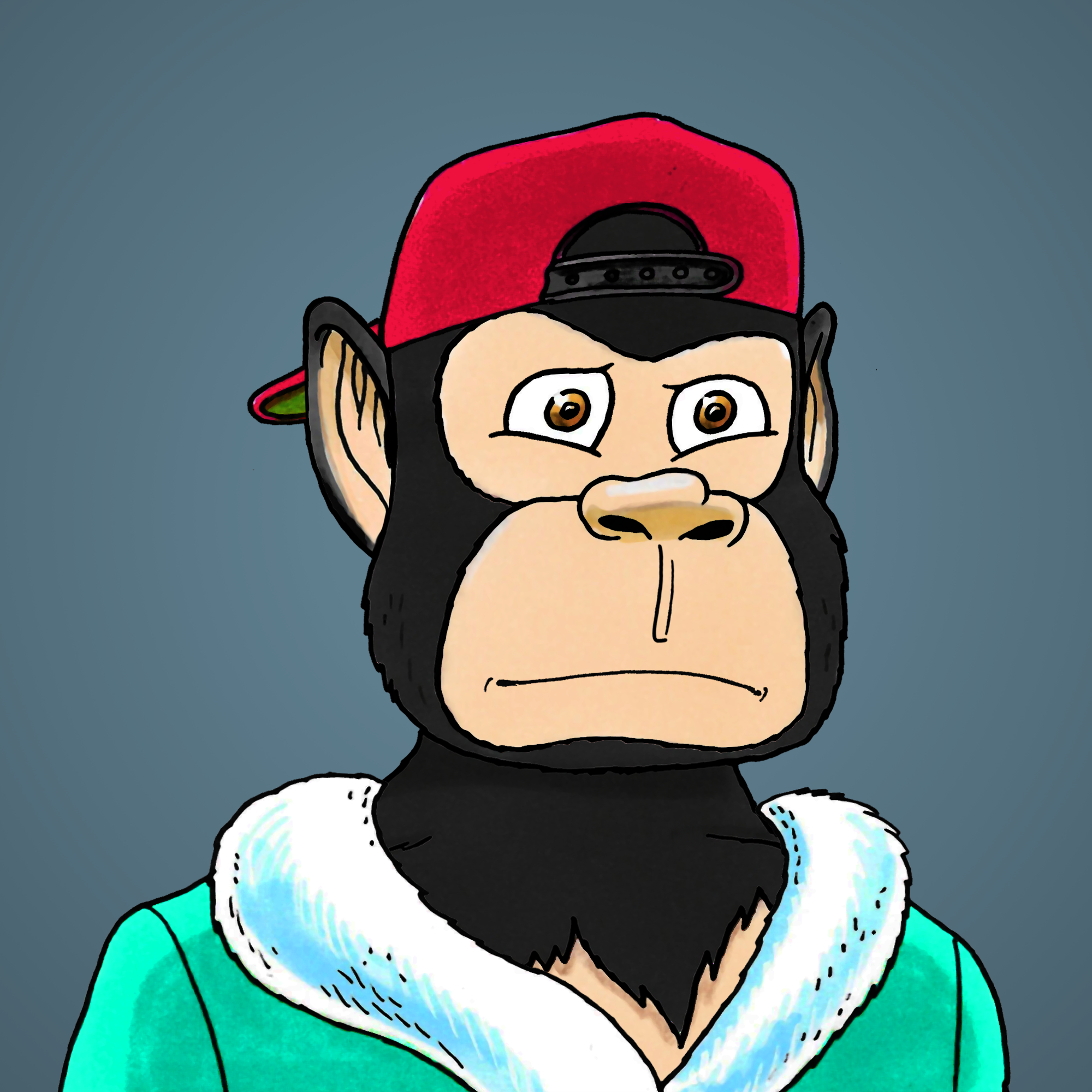 George Trosley - Jungle Freaks - Jungle Freak 9119 - NFT # 9119