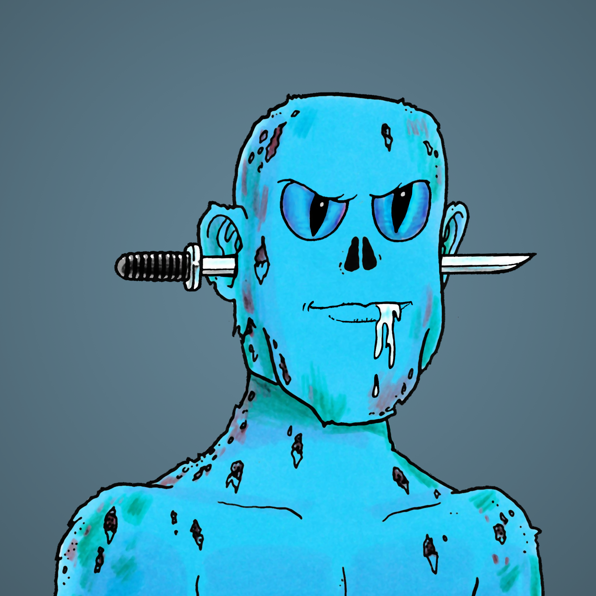 George Trosley - Jungle Freaks - Jungle Freak 9126 - NFT # 9126