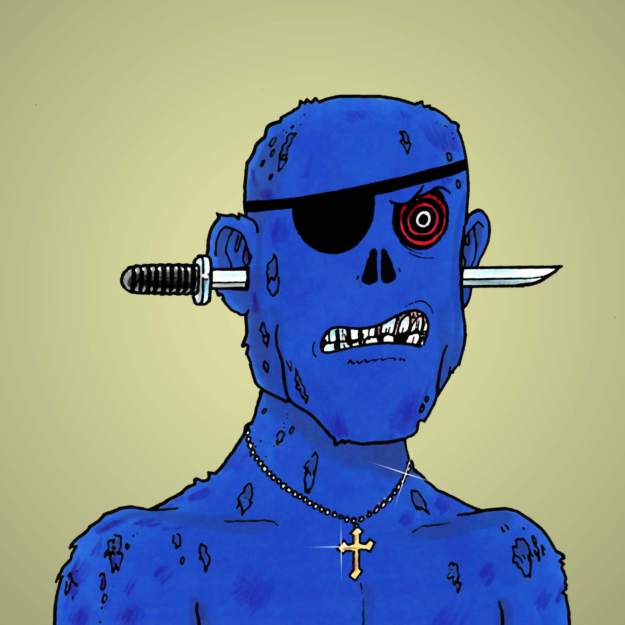 George Trosley - Jungle Freaks - Jungle Freak 914 - NFT # 914