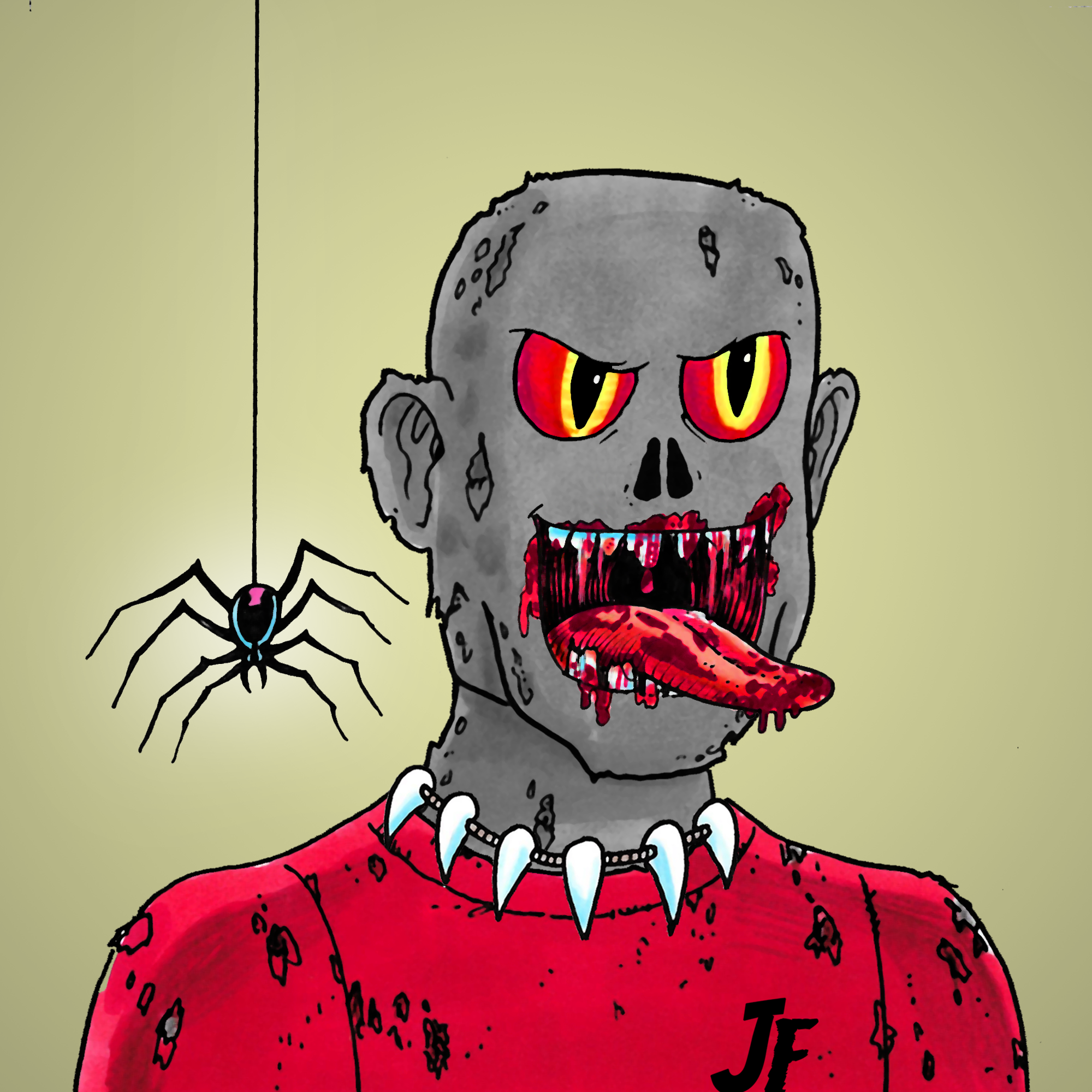 George Trosley - Jungle Freaks - Jungle Freak 915 - NFT # 915