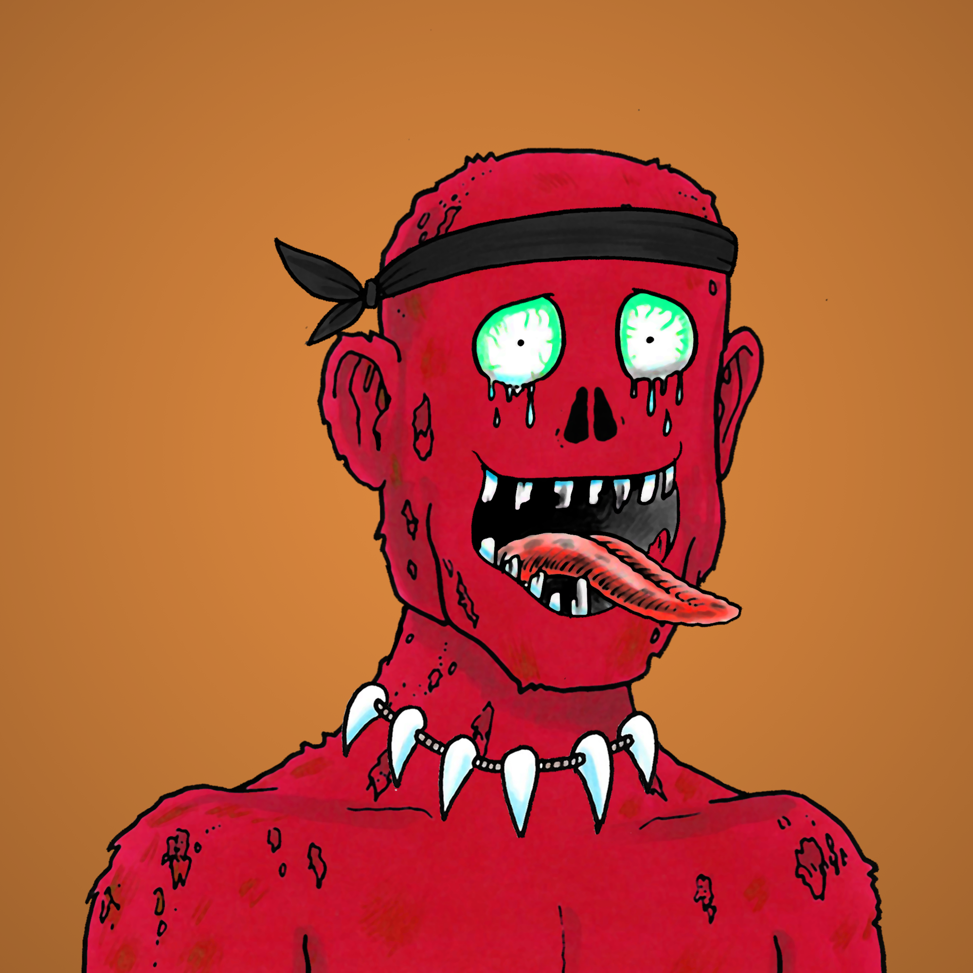 George Trosley - Jungle Freaks - Jungle Freak 9164 - NFT # 9164