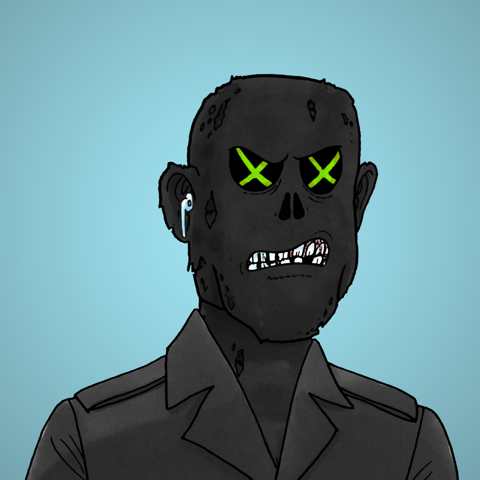 George Trosley - Jungle Freaks - Jungle Freak 917 - NFT # 917