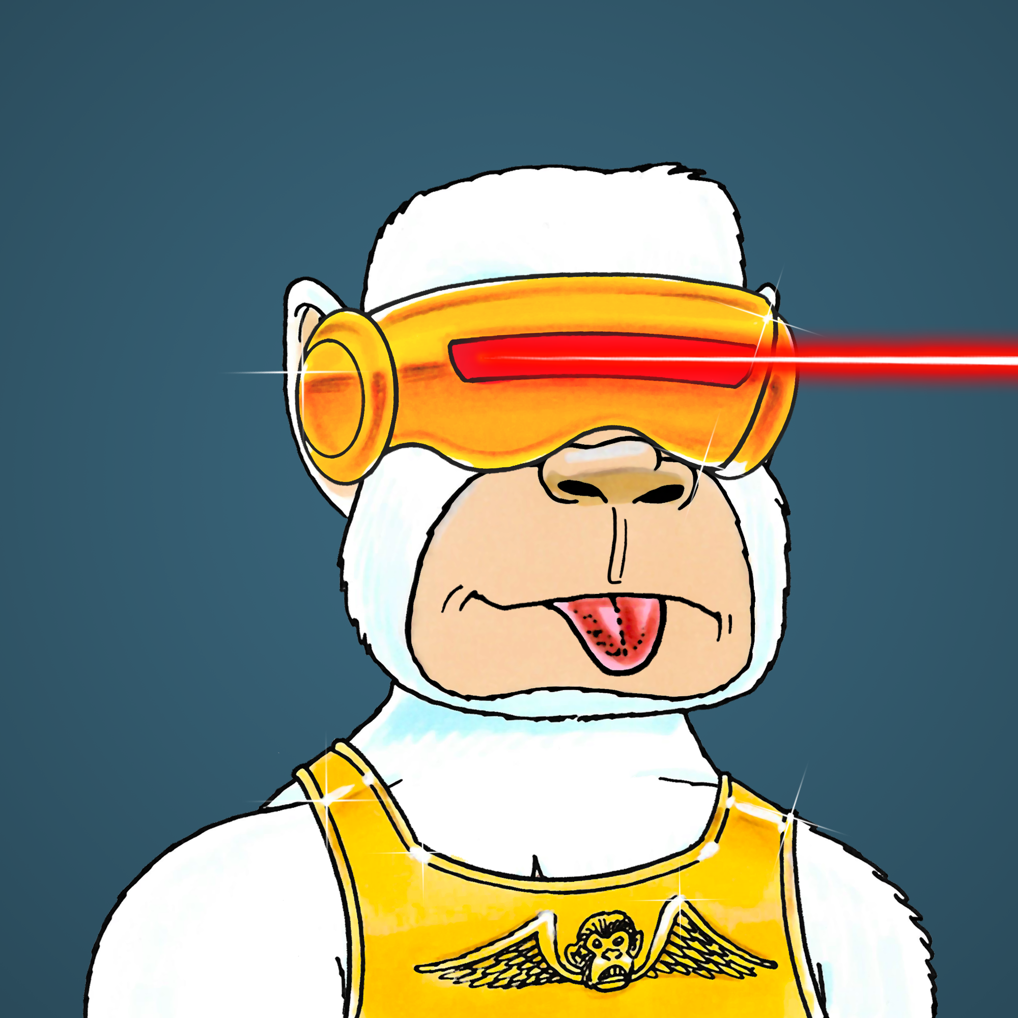 George Trosley - Jungle Freaks - Jungle Freak 9178 - NFT # 9178