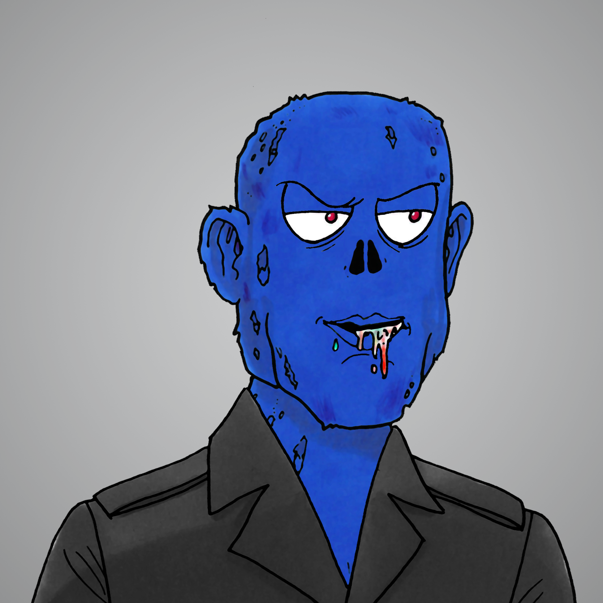 George Trosley - Jungle Freaks - Jungle Freak 9179 - NFT # 9179