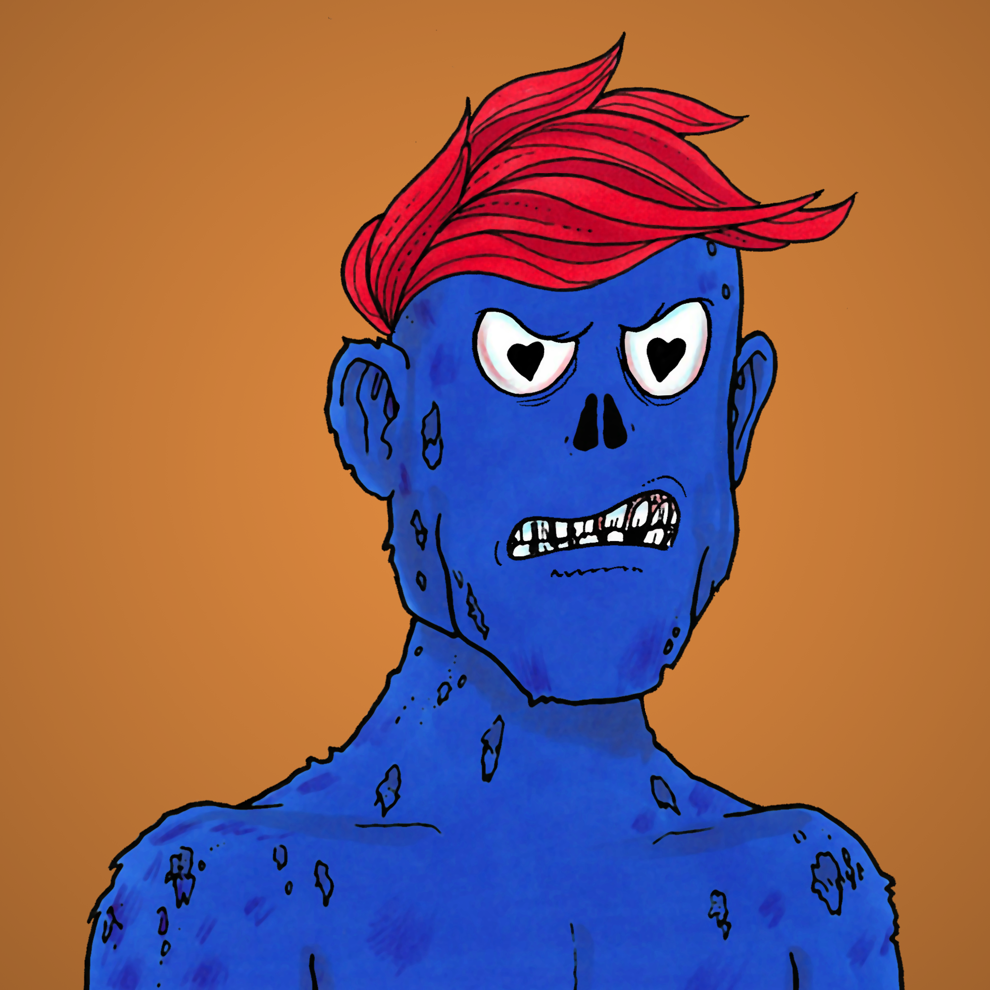 George Trosley - Jungle Freaks - Jungle Freak 918 - NFT # 918