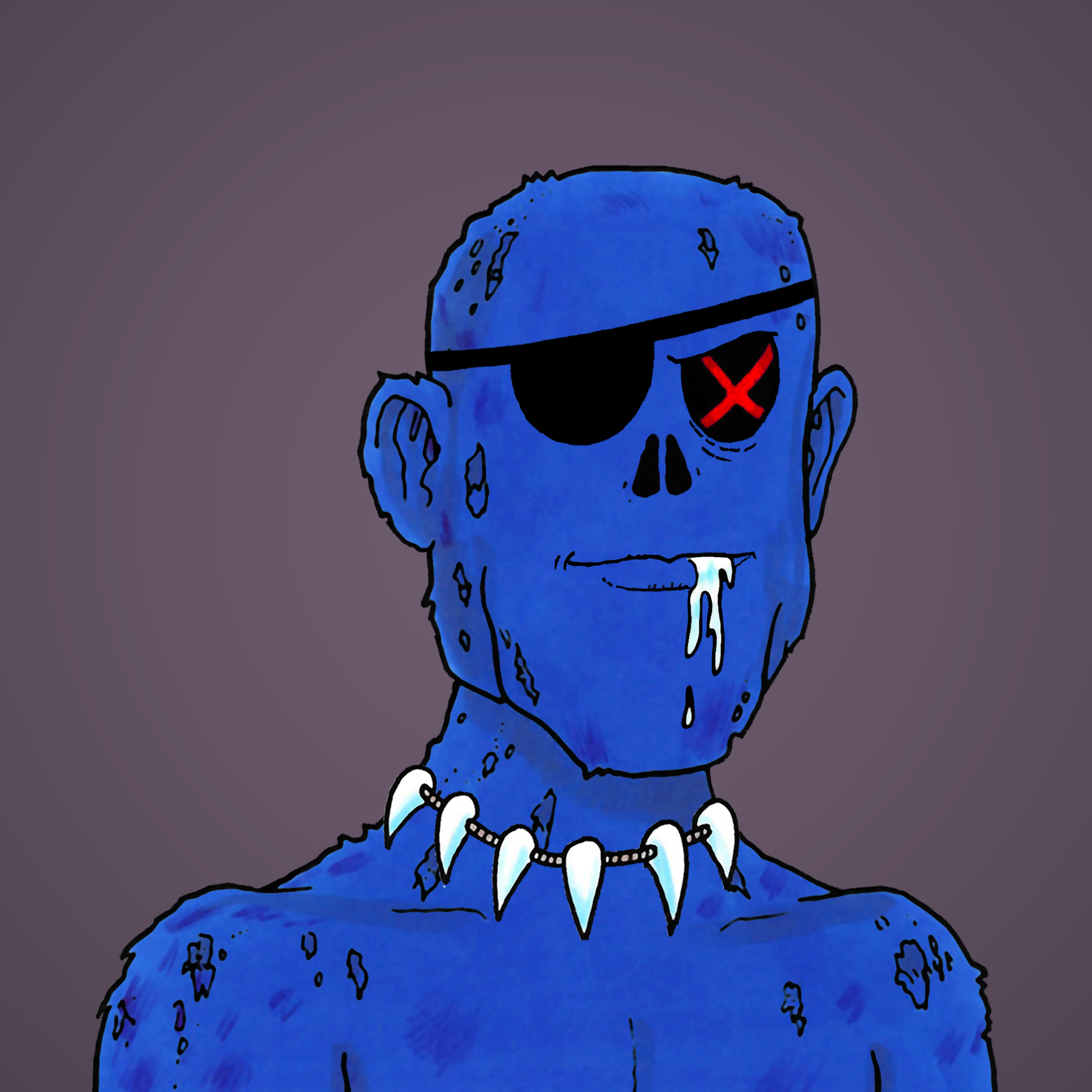 George Trosley - Jungle Freaks - Jungle Freak 92 - NFT # 92