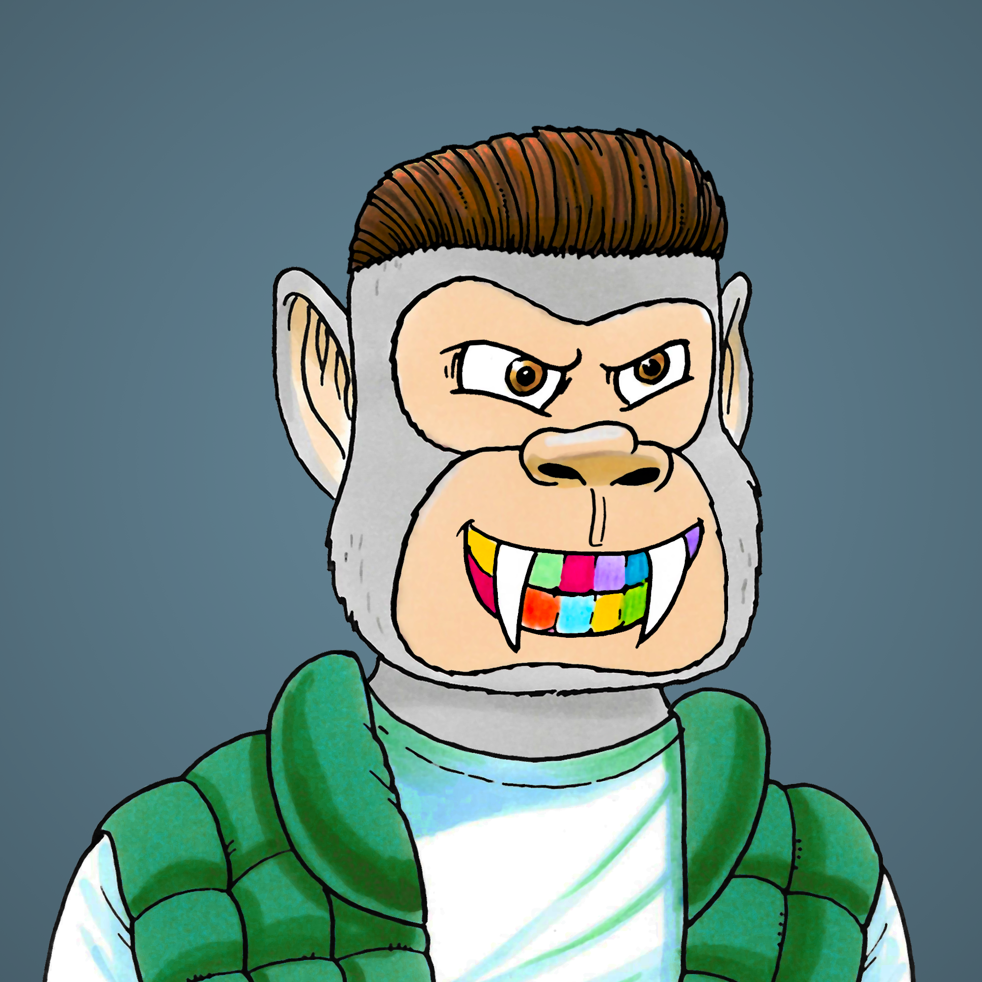 George Trosley - Jungle Freaks - Jungle Freak 920 - NFT # 920