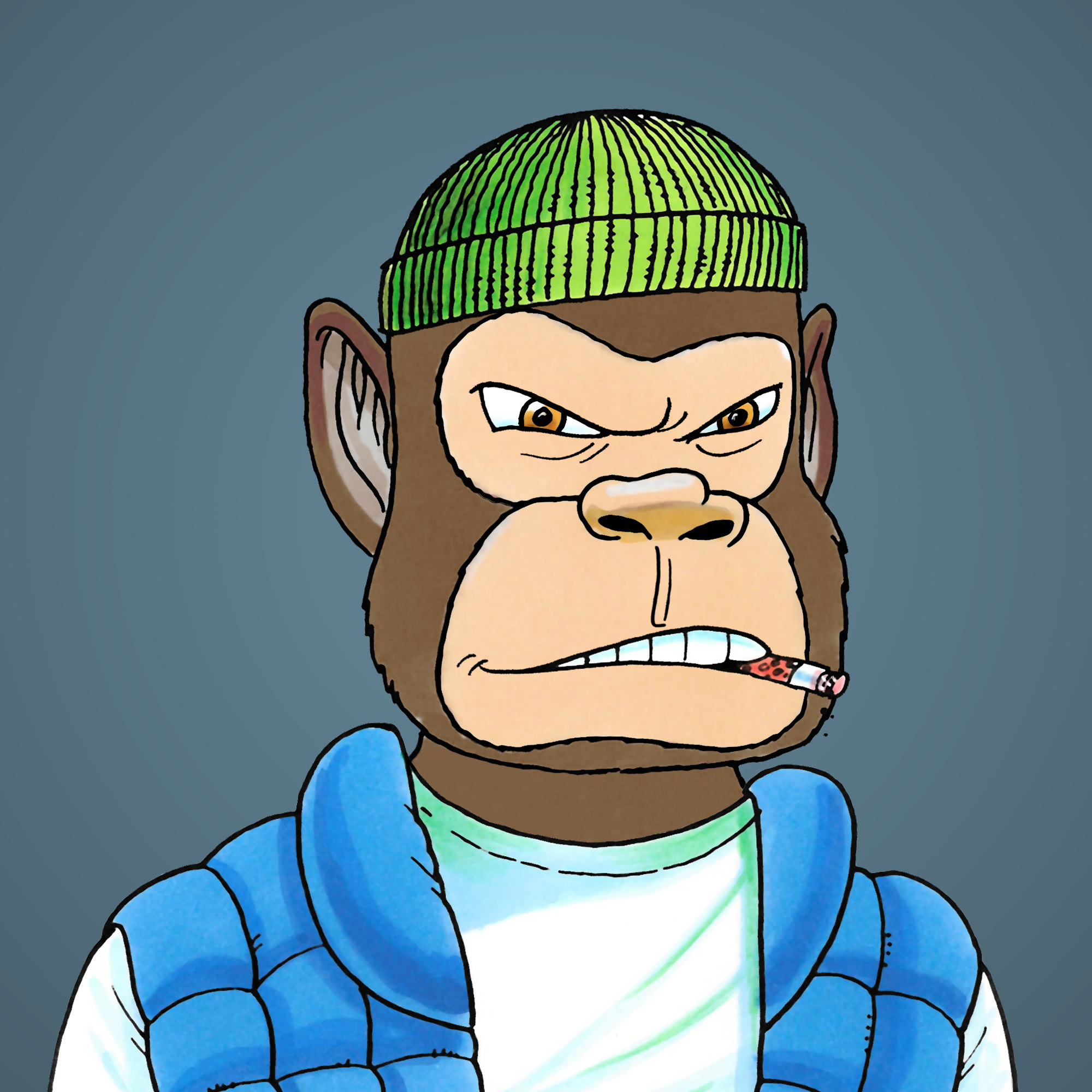 George Trosley - Jungle Freaks - Jungle Freak 9200 - NFT # 9200