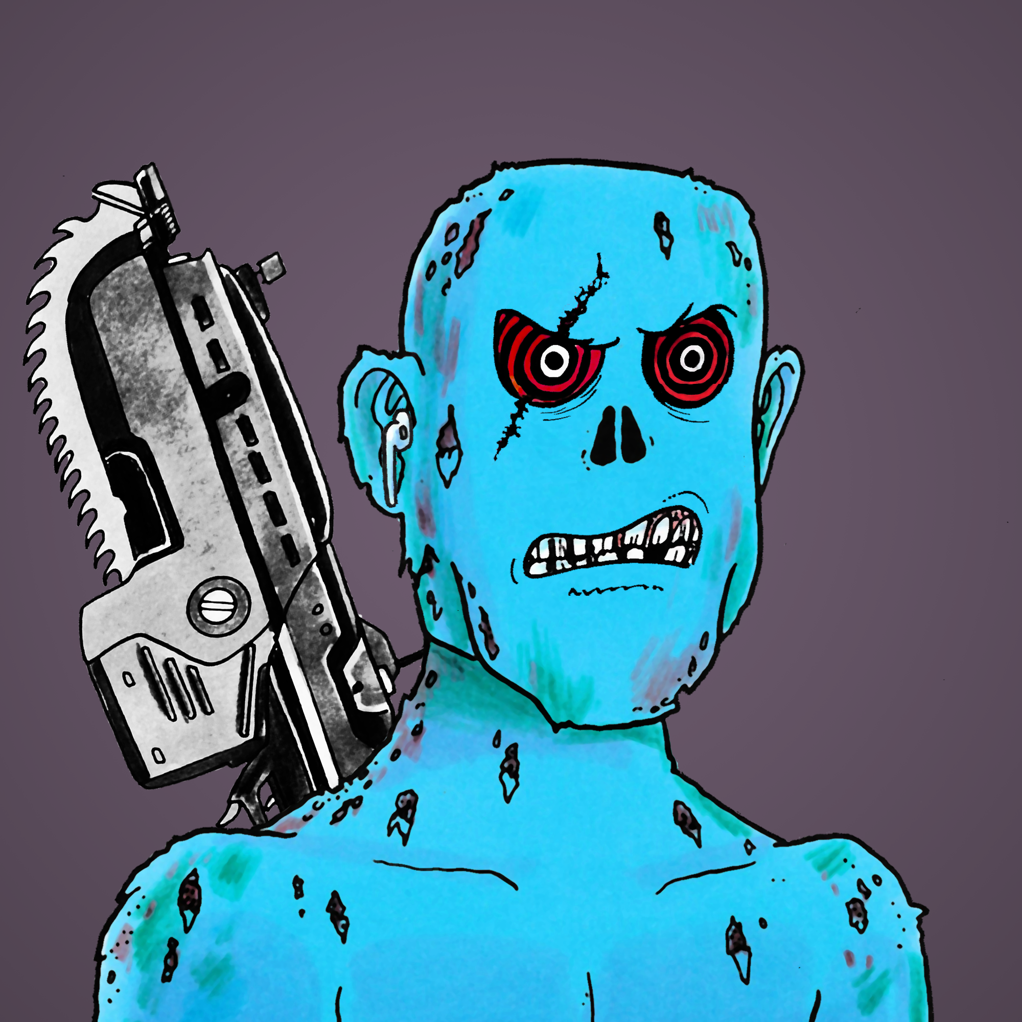 George Trosley - Jungle Freaks - Jungle Freak 9209 - NFT # 9209