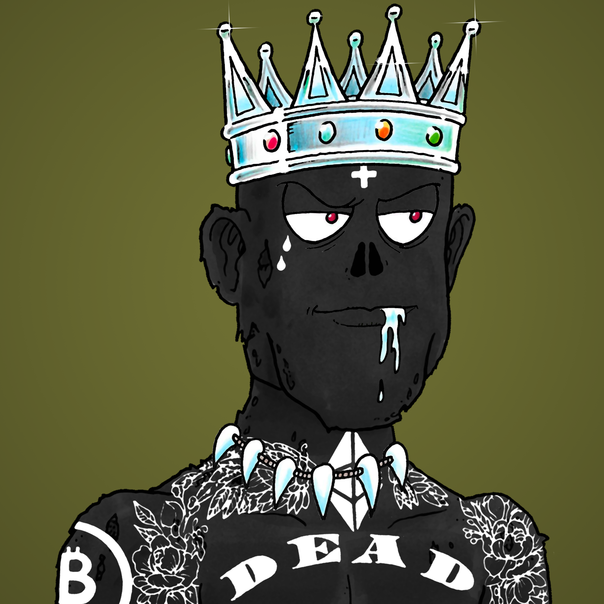 George Trosley - Jungle Freaks - Jungle Freak 9216 - NFT # 9216