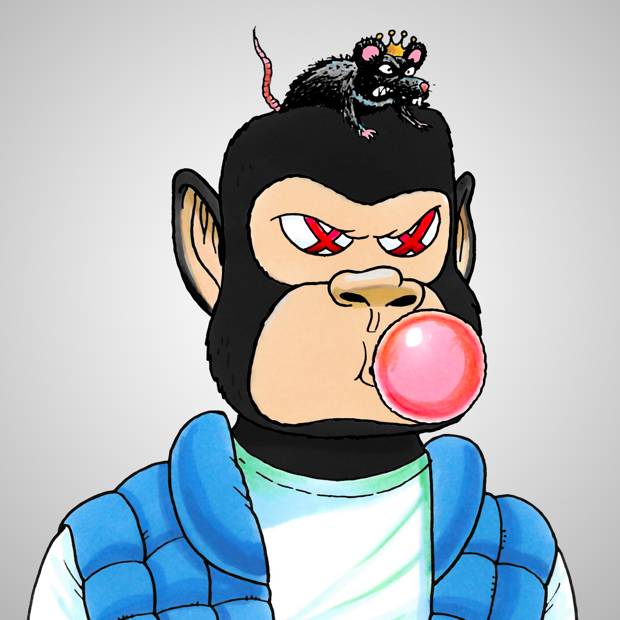 George Trosley - Jungle Freaks - Jungle Freak 9226 - NFT # 9226