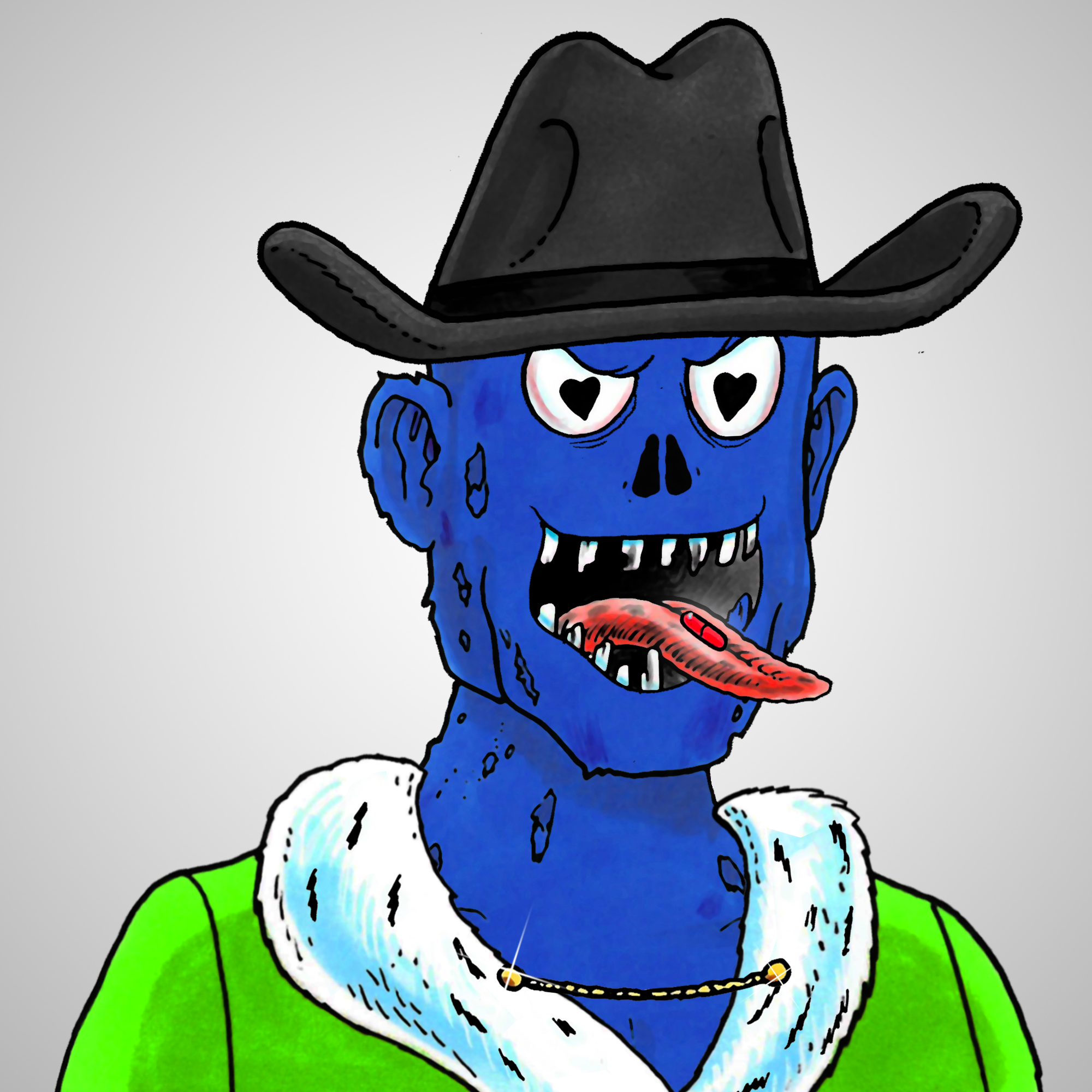 George Trosley - Jungle Freaks - Jungle Freak 924 - NFT # 924