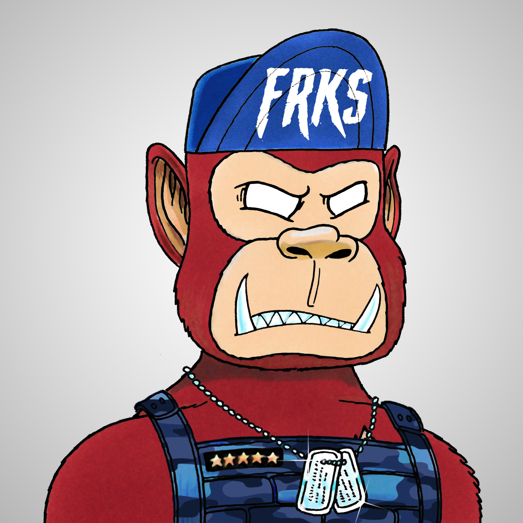 George Trosley - Jungle Freaks - Jungle Freak 9242 - NFT # 9242