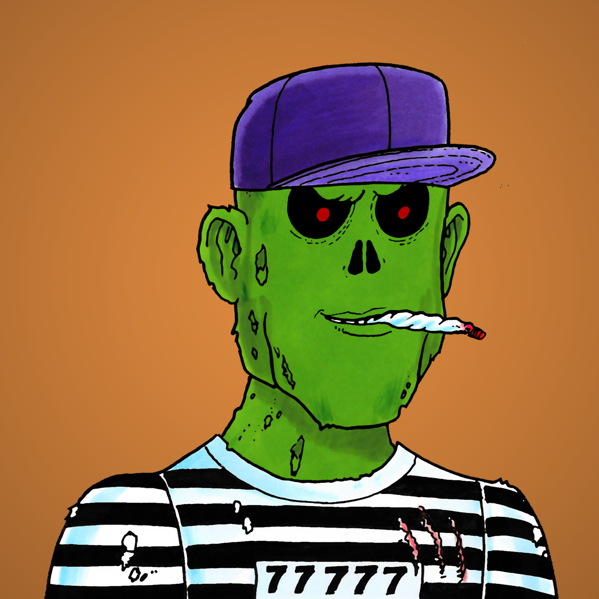 George Trosley - Jungle Freaks - Jungle Freak 9252 - NFT # 9252