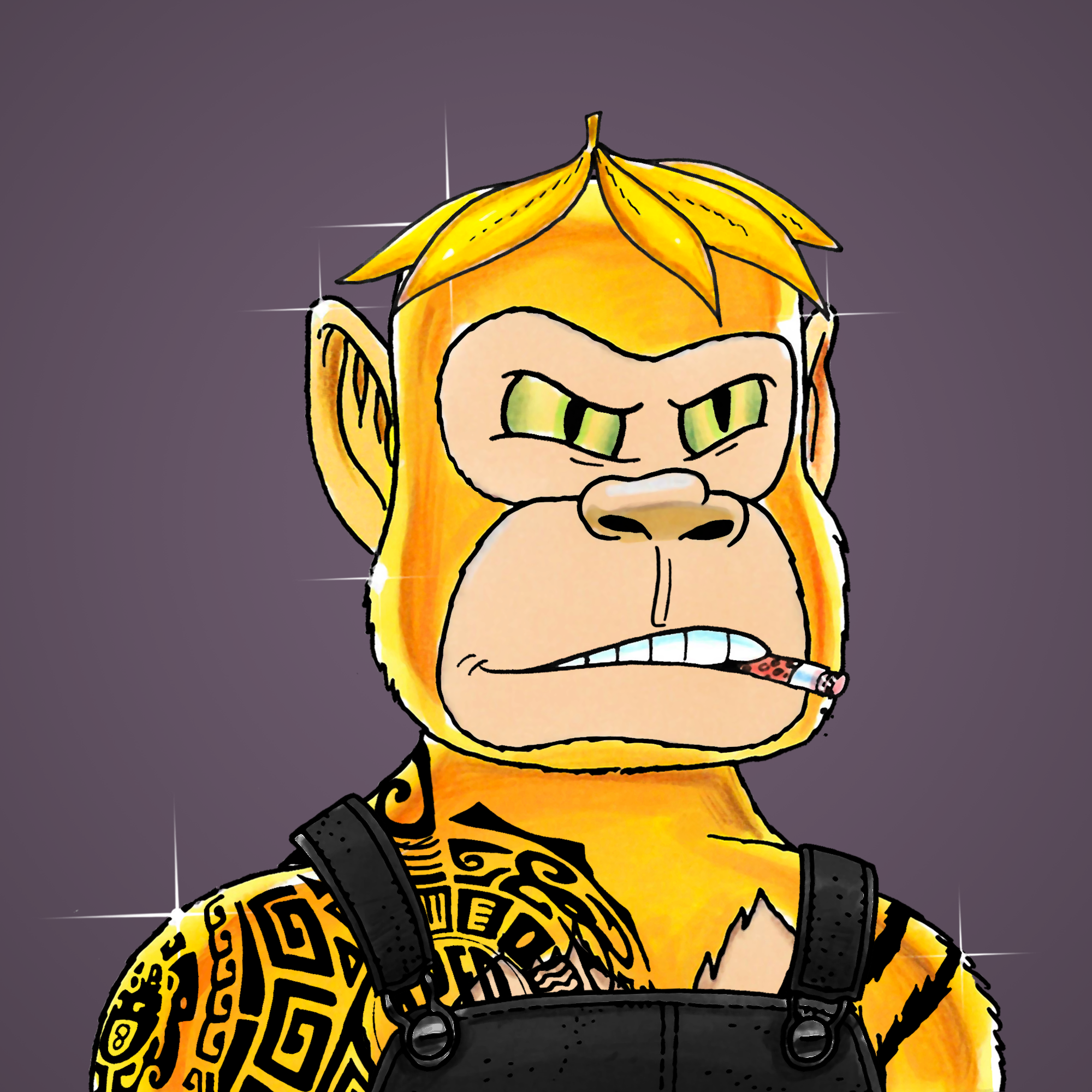 George Trosley - Jungle Freaks - Jungle Freak 9269 - NFT # 9269